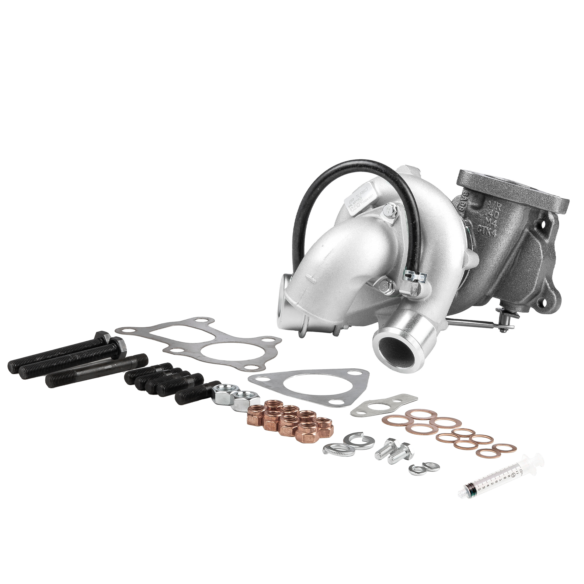 BR Turbo BRT6828M: Turbolader NEW BR TURBO TURBOCHARGER WITH MOUNTING KIT mit Anbau-/Befestigungsmaterial