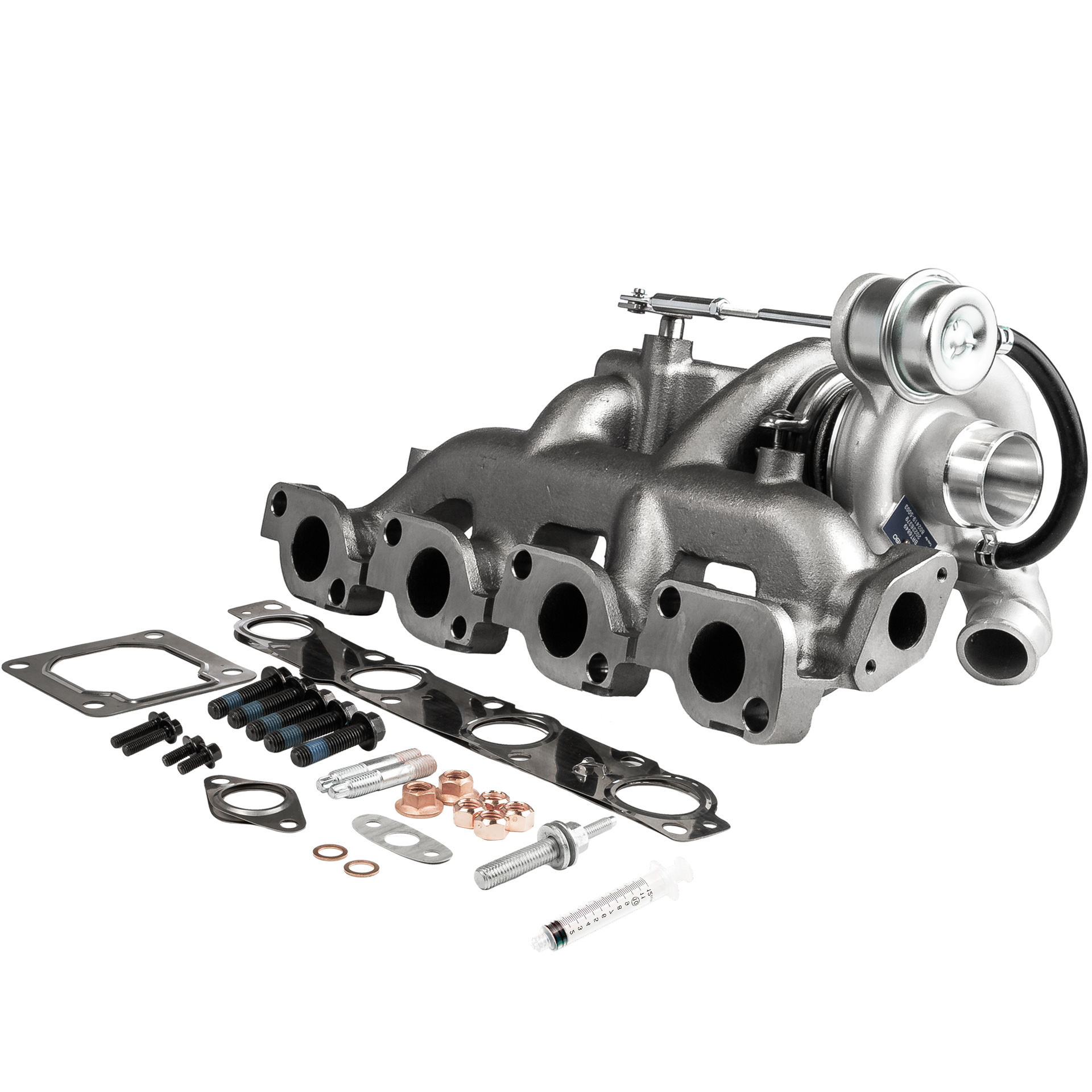 BR Turbo BRT6849M: Turbolader NEW BR TURBO TURBOCHARGER WITH MOUNTING KIT mit Anbau-/Befestigungsmaterial