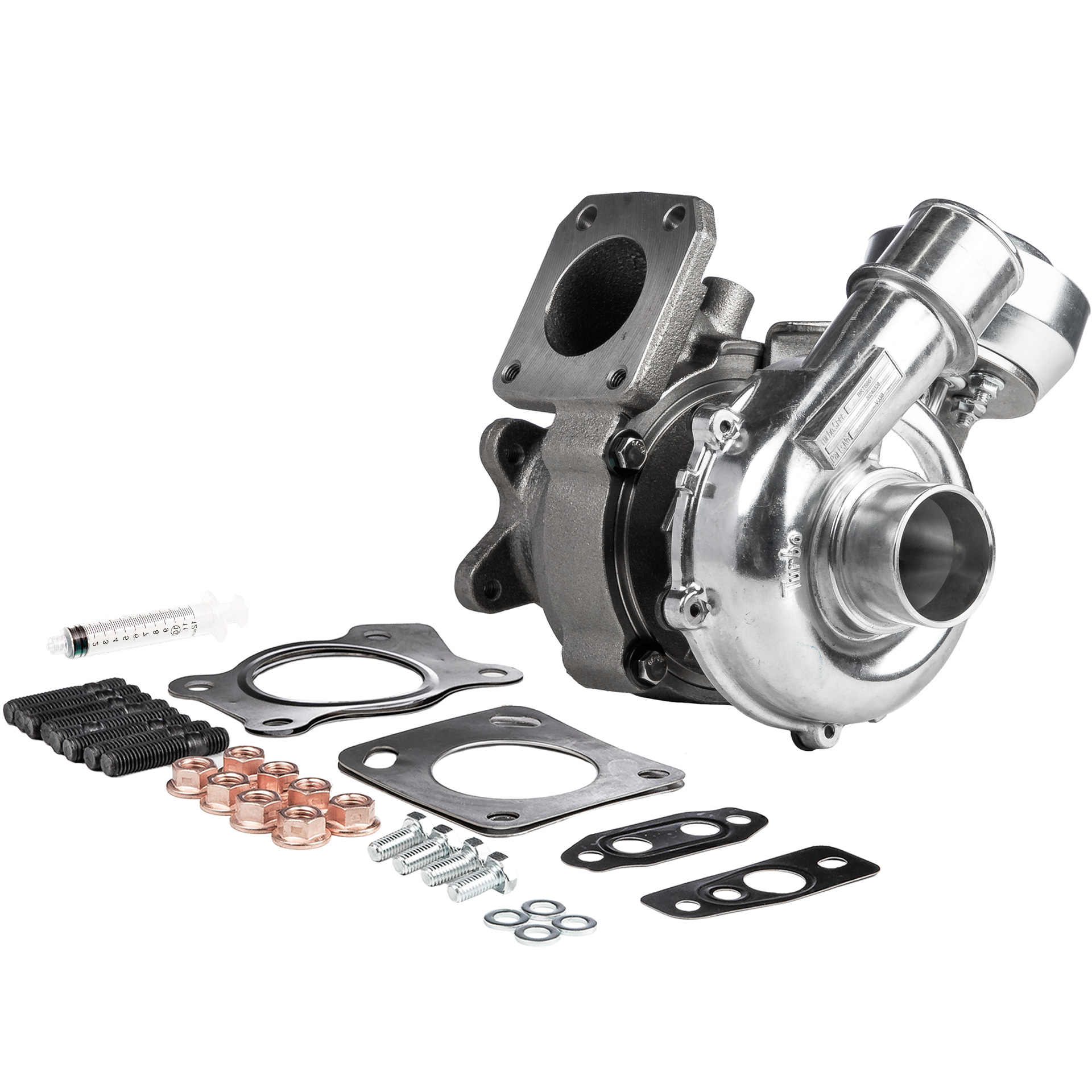 BR Turbo BRT6861M: Turbolader NEW BR TURBO TURBOCHARGER WITH MOUNTING KIT mit Anbau-/Befestigungsmaterial