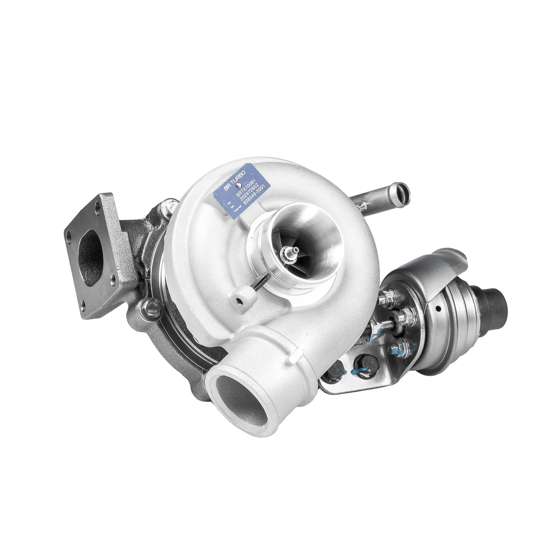 BR Turbo BRTX10081: Turbolader NEW BR TURBO TURBOCHARGER WITH GASKET KIT inkl. Dichtungssatz