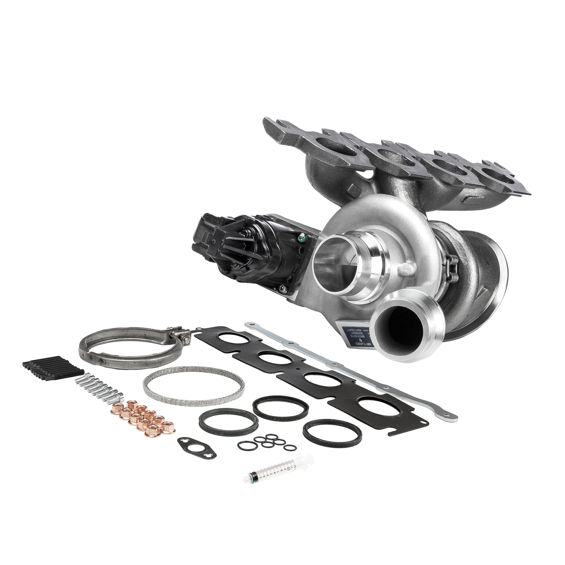 BR Turbo BRTX10115M: Turbolader NEW BR TURBO TURBOCHARGER WITH MOUNTING KIT mit Anbau-/Befestigungsmaterial