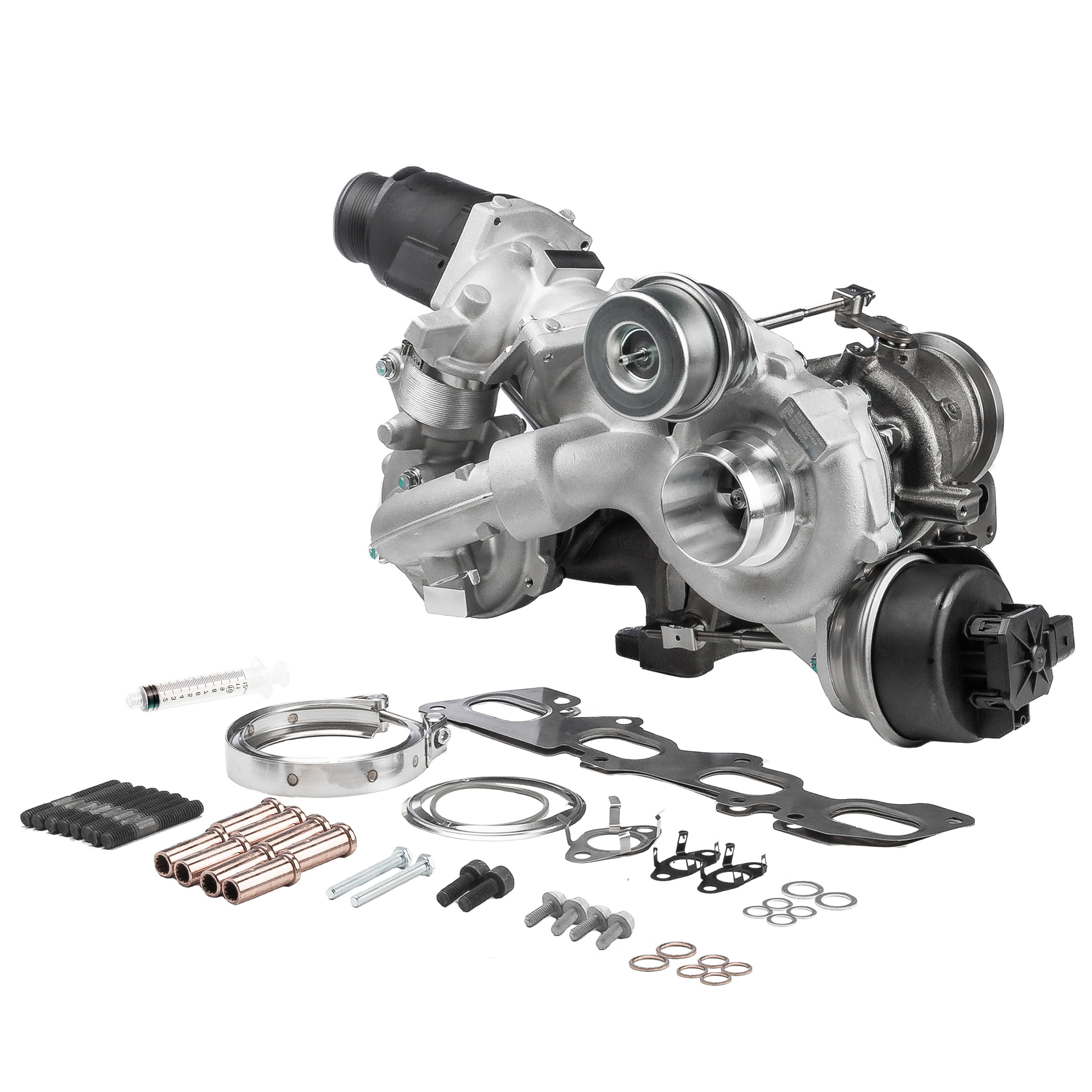 BR Turbo BRTX10150M: Turbolader NEW BR TURBO TURBOCHARGER WITH MOUNTING KIT mit Anbau-/Befestigungsmaterial