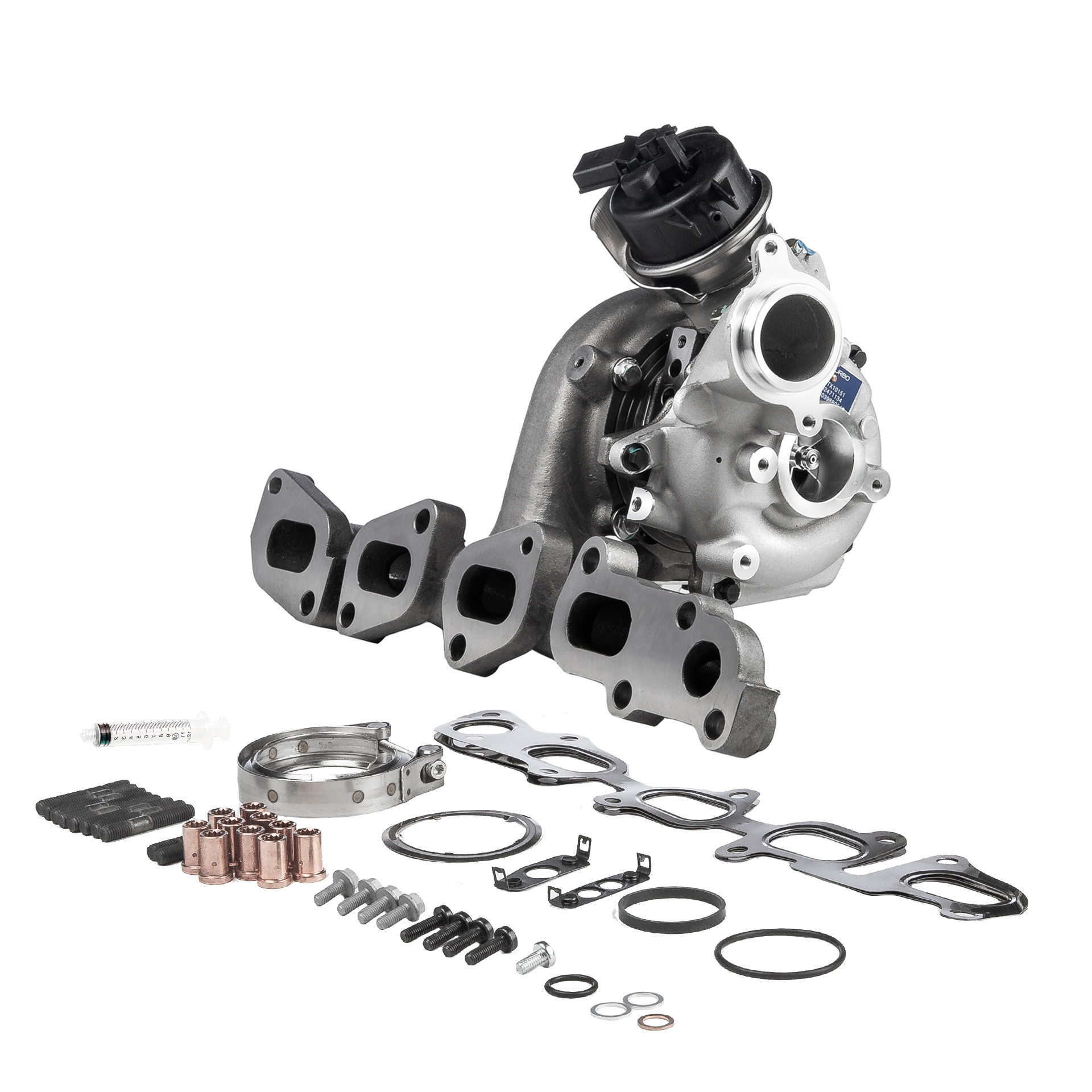 BR Turbo BRTX10151M: Turbolader NEW BR TURBO TURBOCHARGER WITH MOUNTING KIT mit Anbau-/Befestigungsmaterial