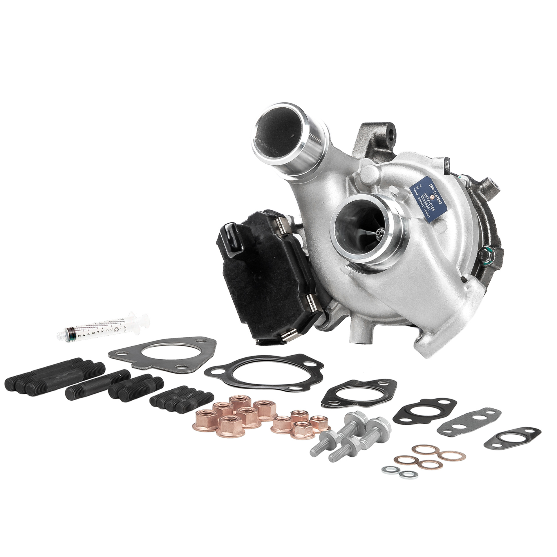 BR Turbo BRTX10188M: Turbolader NEW BR TURBO TURBOCHARGER WITH MOUNTING KIT mit Anbau-/Befestigungsmaterial