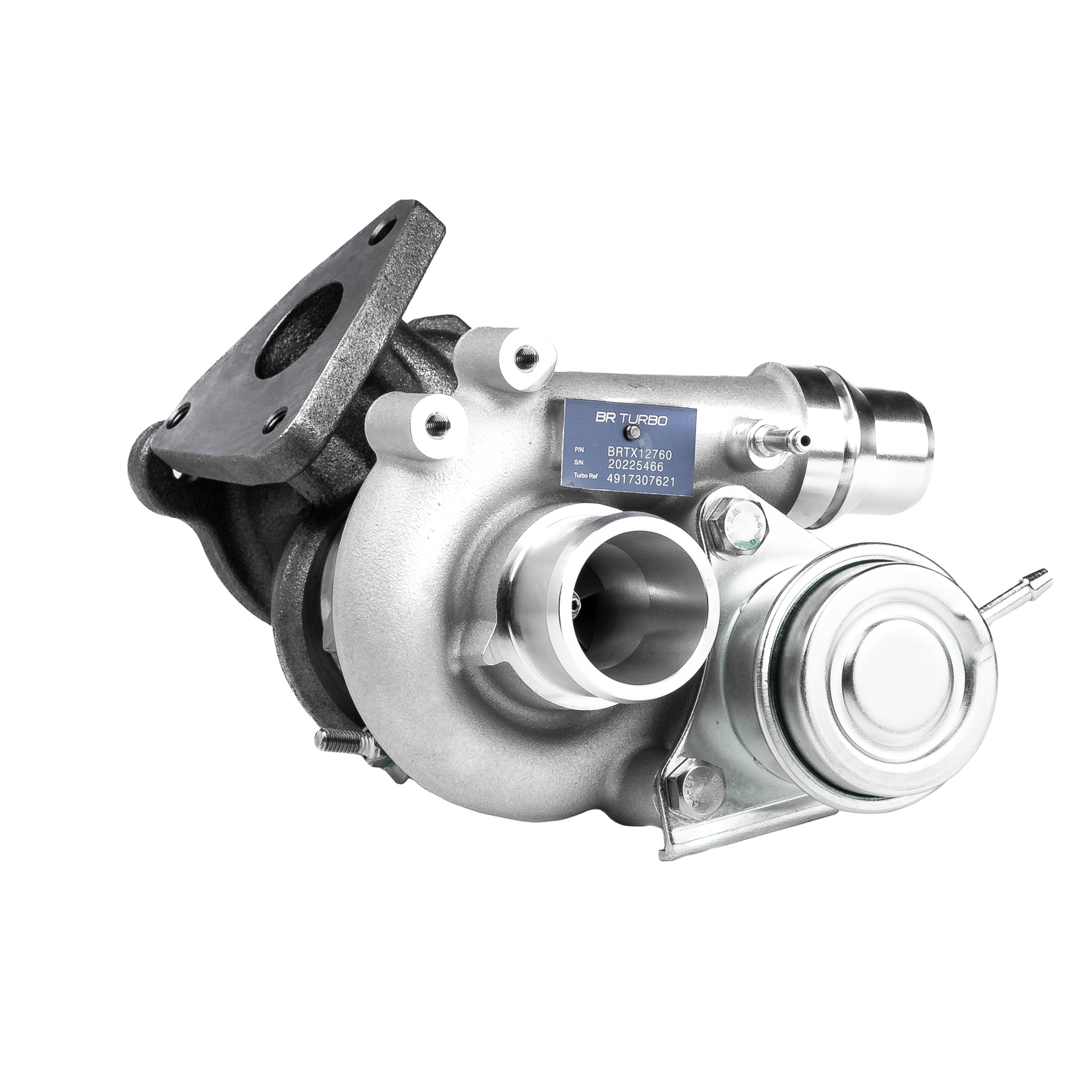 BR Turbo BRTX12760: Turbolader NEW BR TURBO TURBOCHARGER WITH GASKET KIT inkl. Dichtungssatz