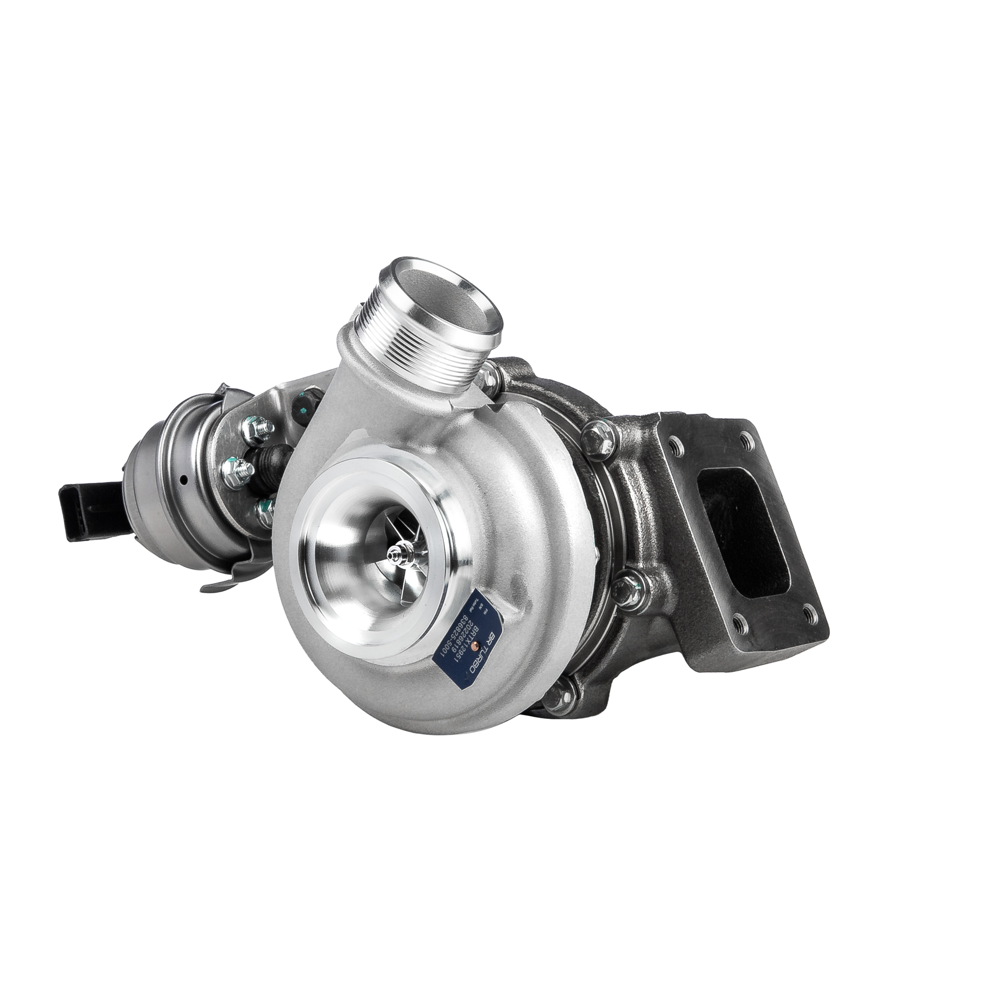 BR Turbo BRTX12951: Turbolader NEW BR TURBO TURBOCHARGER WITH GASKET KIT inkl. Dichtungssatz