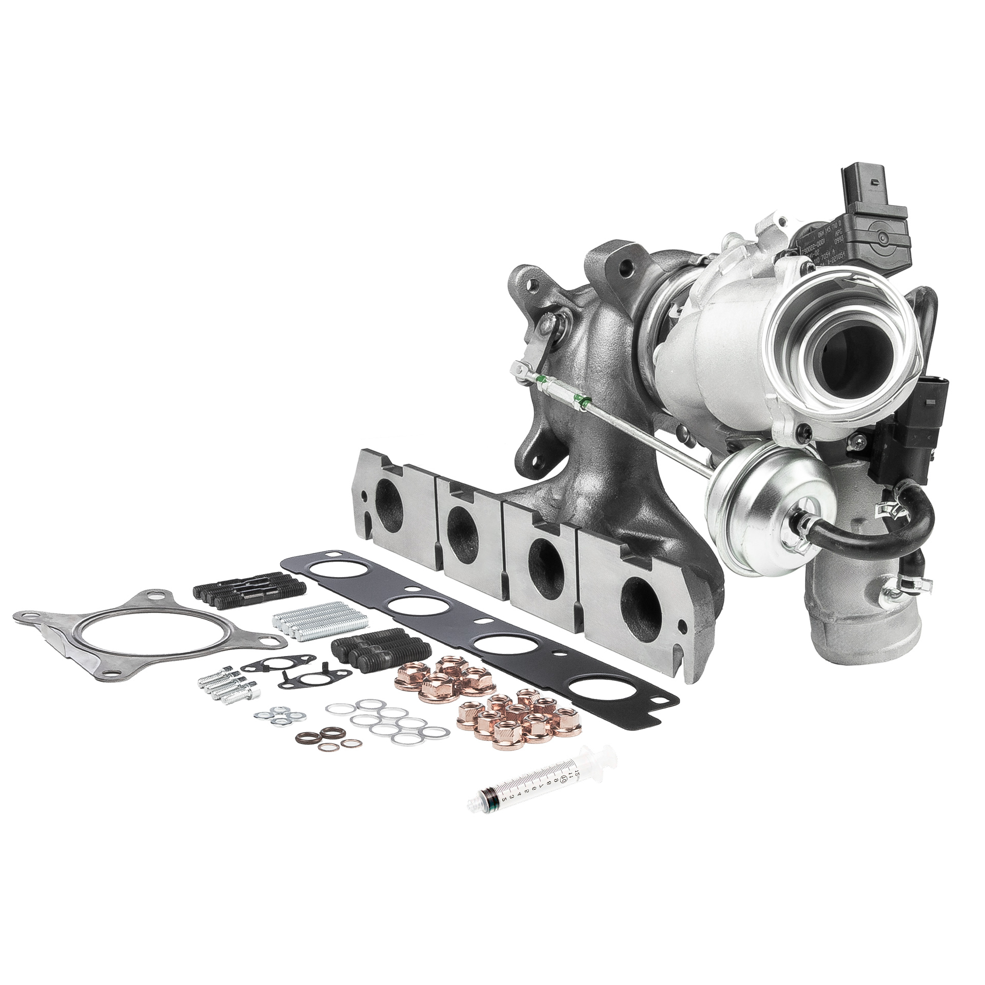 BR Turbo BRTX13110M: Turbolader NEW BR TURBO TURBOCHARGER WITH MOUNTING KIT mit Anbau-/Befestigungsmaterial