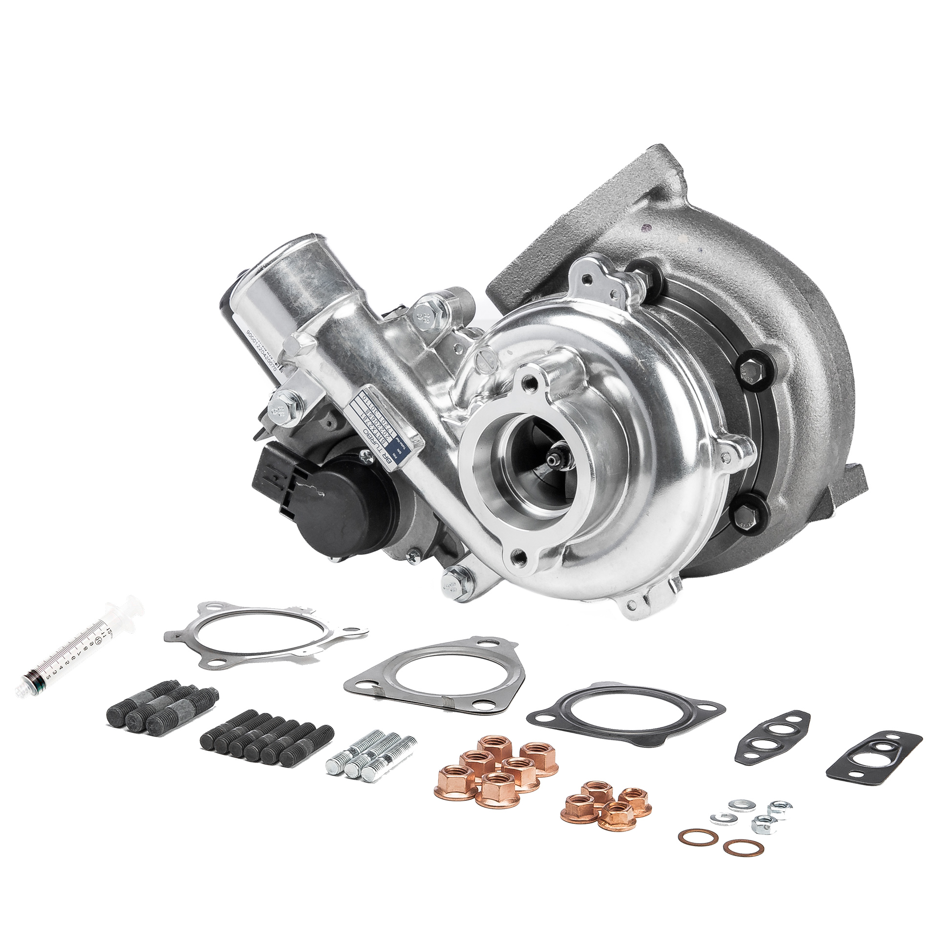 BR Turbo BRTX2781M: Turbolader NEW BR TURBO TURBOCHARGER WITH MOUNTING KIT mit Anbau-/Befestigungsmaterial
