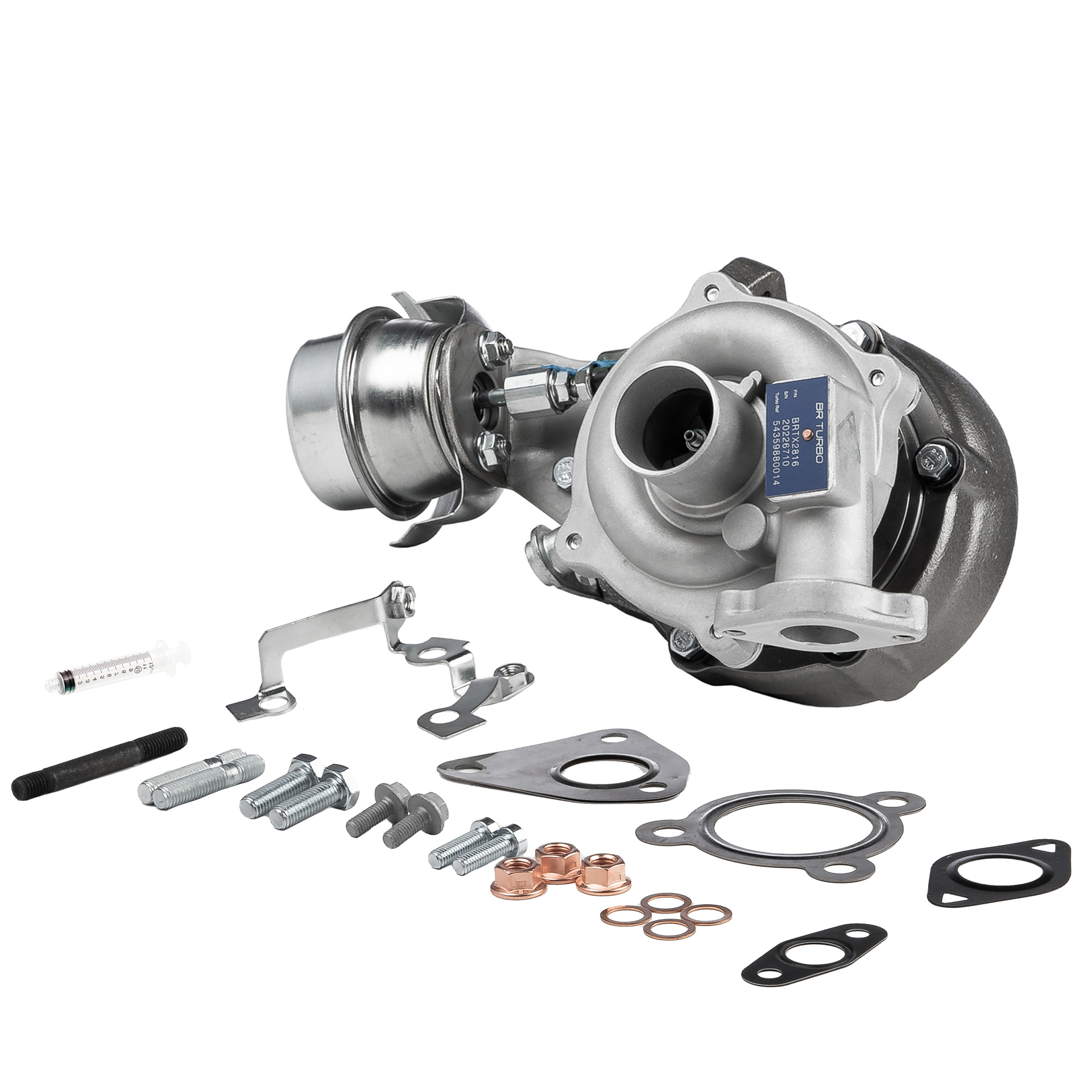 BR Turbo BRTX2816M Турбокомпресор FIAT Doblo Cargo (223_) 84 K.C. дизел цена