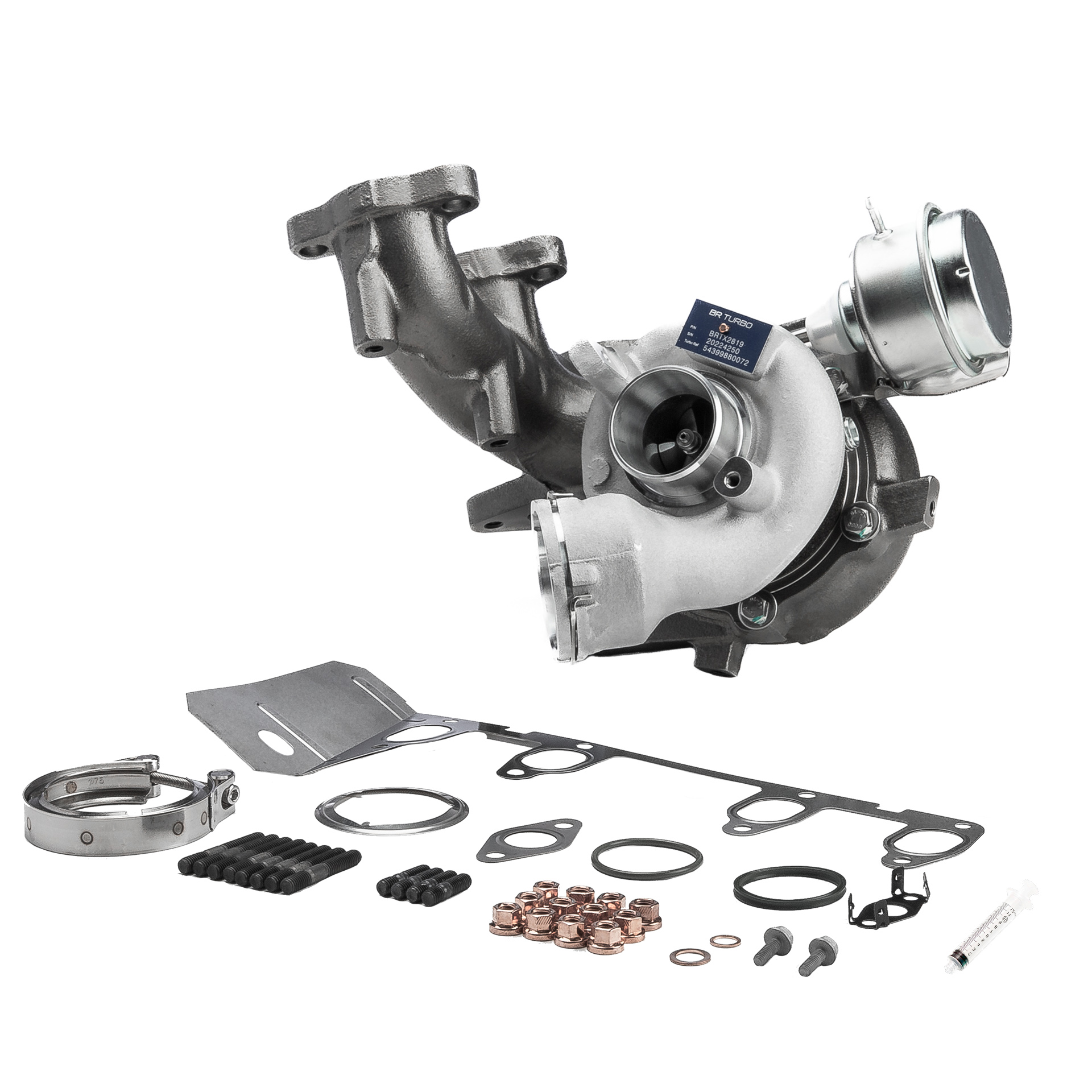 BR Turbo BRTX2819M Turbokompresorius VOLKSWAGEN Passat Variant (3C5) 105 AG dyzelinas kaina