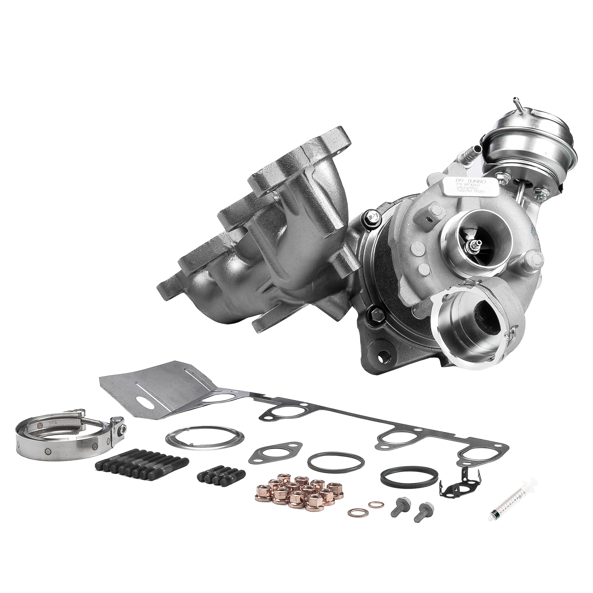 BR Turbo BRTX2823M Turbokompresorius VOLKSWAGEN Passat Variant (3C5) 140 AG dyzelinas kaina