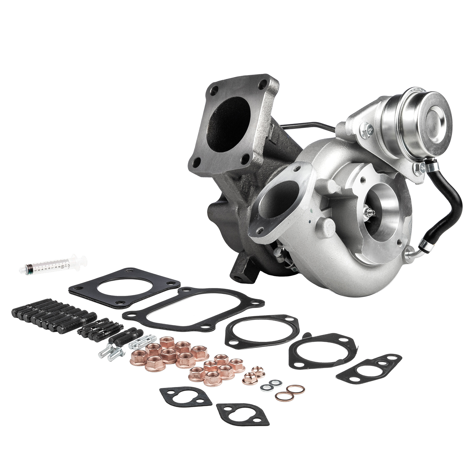 BR Turbo BRTX3426M: Turbolader NEW BR TURBO TURBOCHARGER WITH MOUNTING KIT mit Anbau-/Befestigungsmaterial