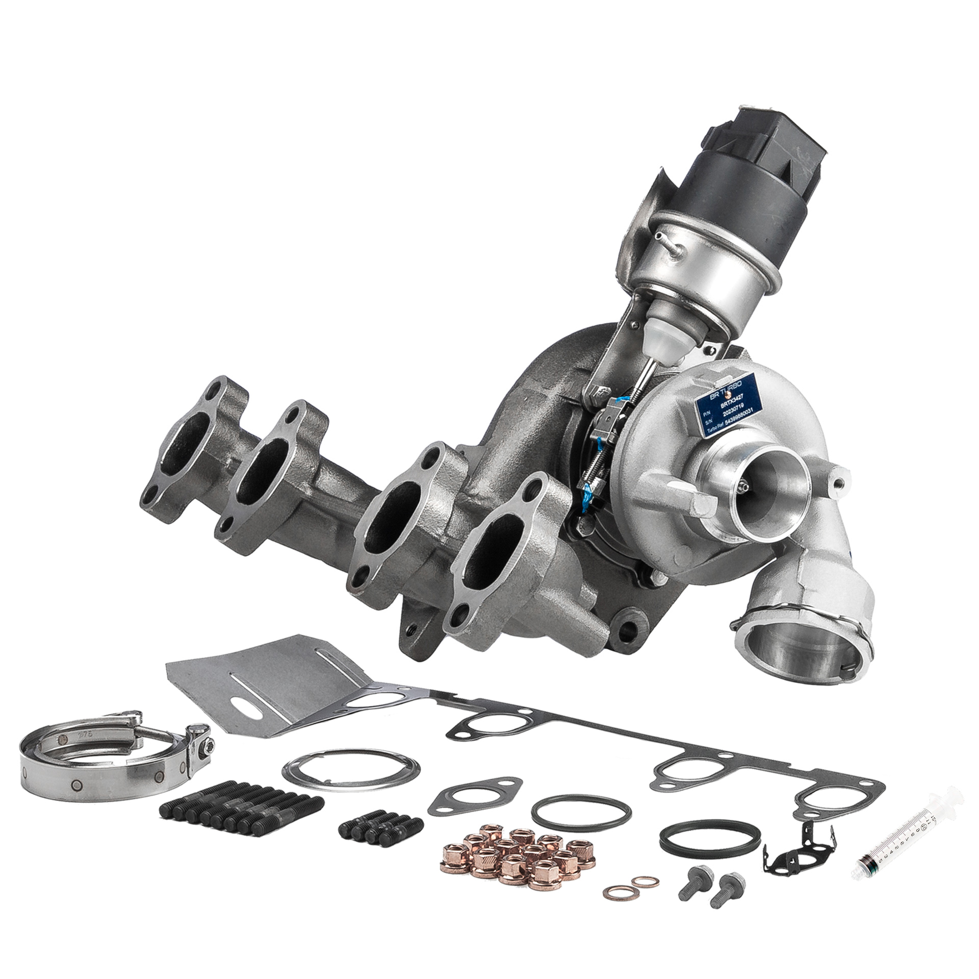 BR Turbo BRTX3427M Turbokompresorius VOLKSWAGEN Passat Variant (3C5) 105 AG dyzelinas kaina