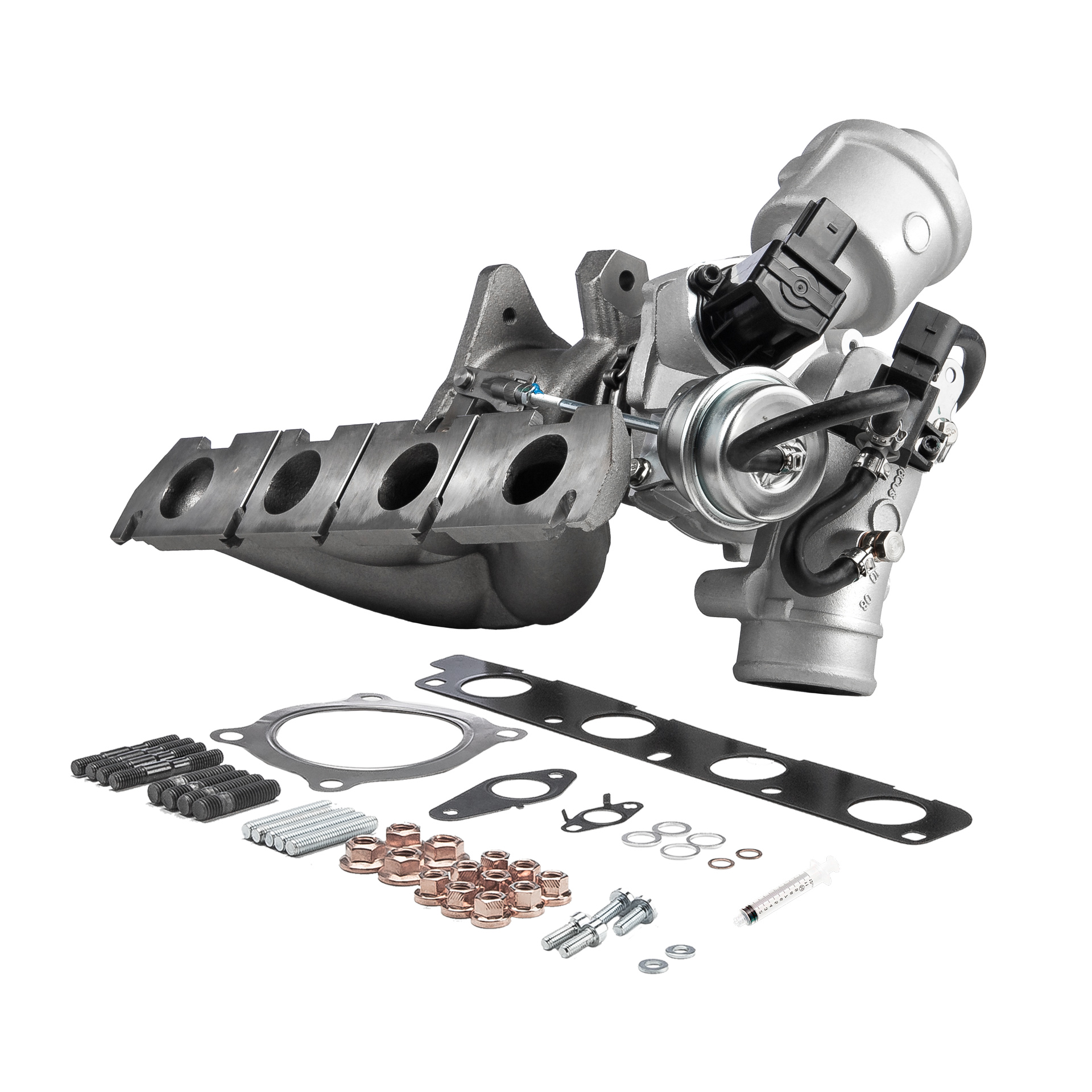 BR Turbo BRTX3561M: Turbolader NEW BR TURBO TURBOCHARGER WITH MOUNTING KIT mit Anbau-/Befestigungsmaterial