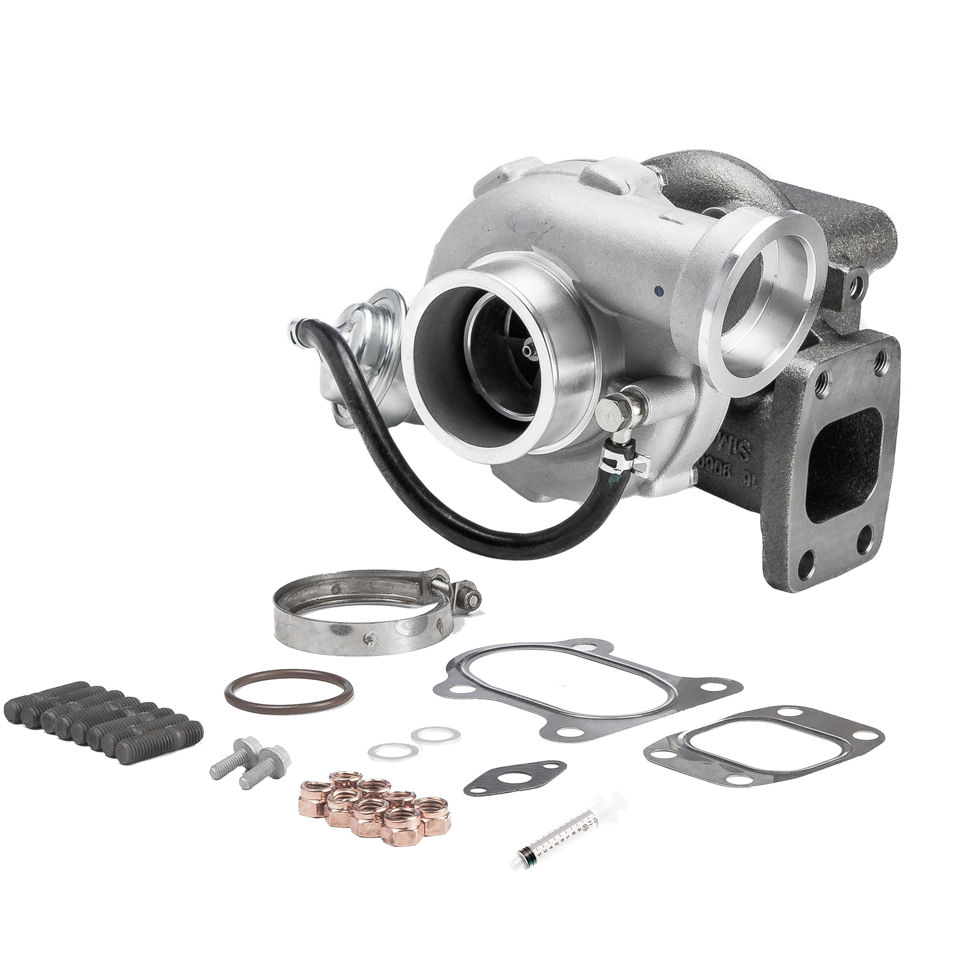 BR Turbo BRTX3668M: Turbolader NEW BR TURBO TURBOCHARGER WITH MOUNTING KIT mit Anbau-/Befestigungsmaterial