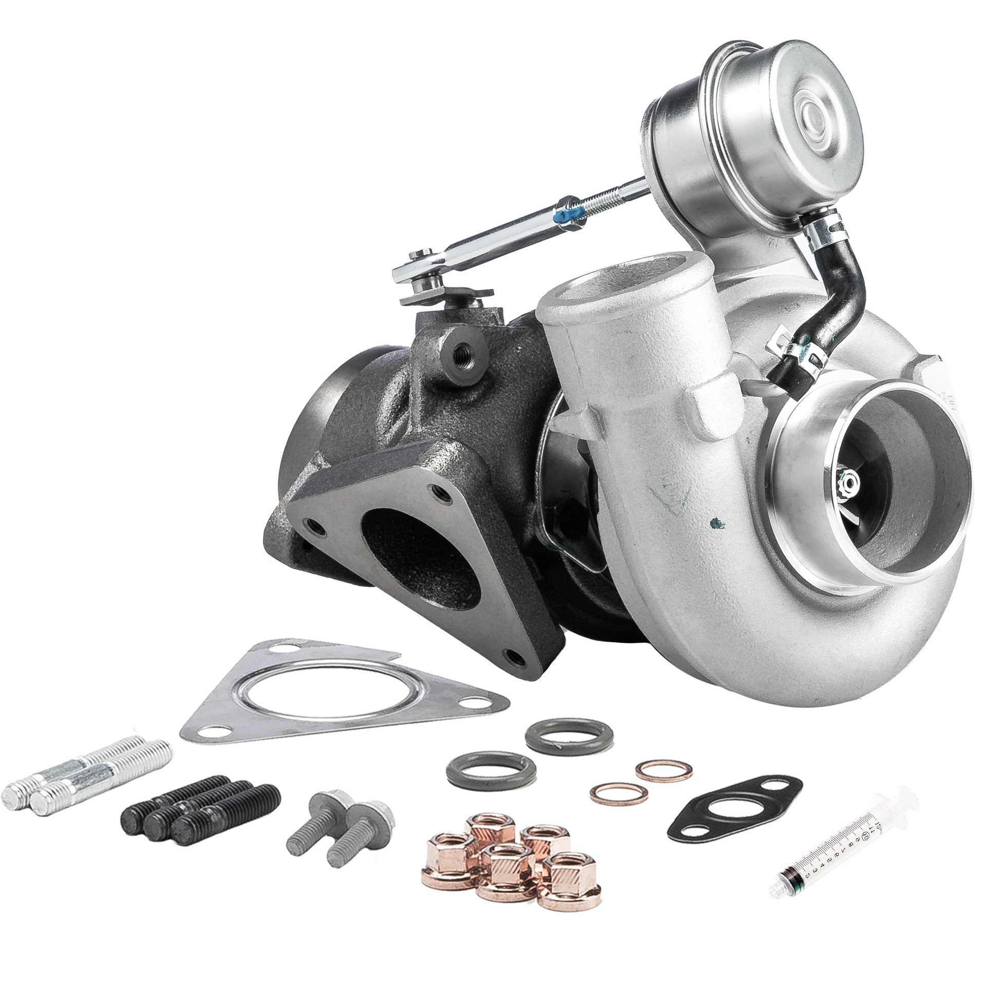 BR Turbo BRTX4008M: Turbolader NEW BR TURBO TURBOCHARGER WITH MOUNTING KIT mit Anbau-/Befestigungsmaterial