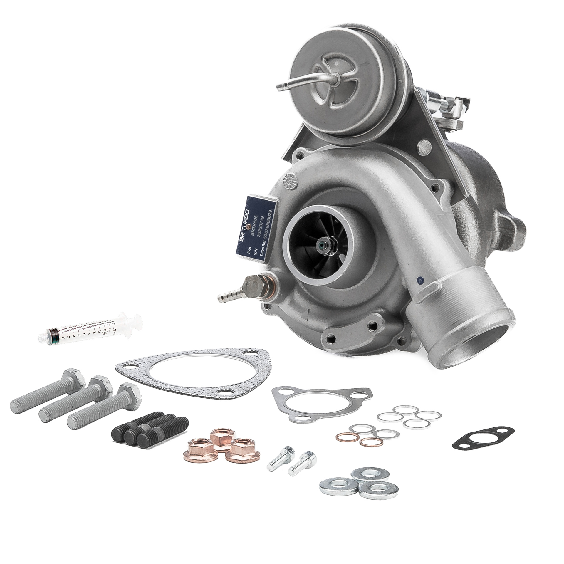 BR Turbo BRTX505M Turbokompresorius VOLKSWAGEN PASSAT Variant (3B6) 170 AG benzinas kaina
