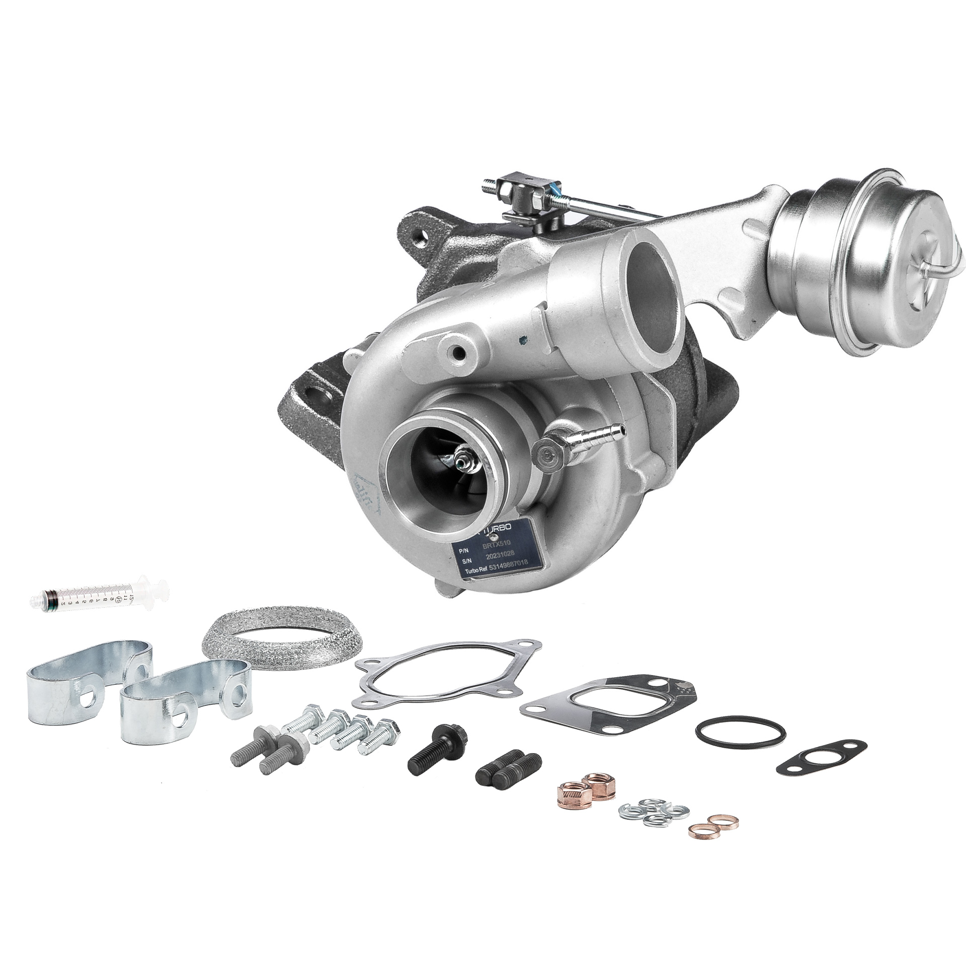 BR Turbo BRTX510M Turbolader VW TRANSPORTER 4 Bus (70XB, 70XC, 7DB, 7DW) 2.5 TDI Syncro 102 PS Diesel