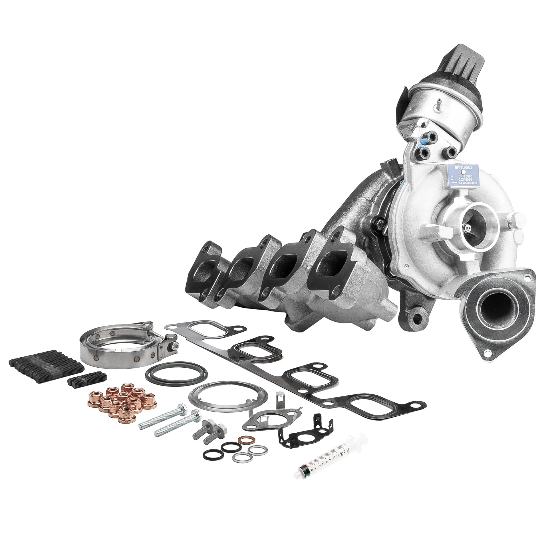 BR Turbo BRTX6860M Turbokompresorius VOLKSWAGEN Passat Variant (365) 140 AG dyzelinas kaina