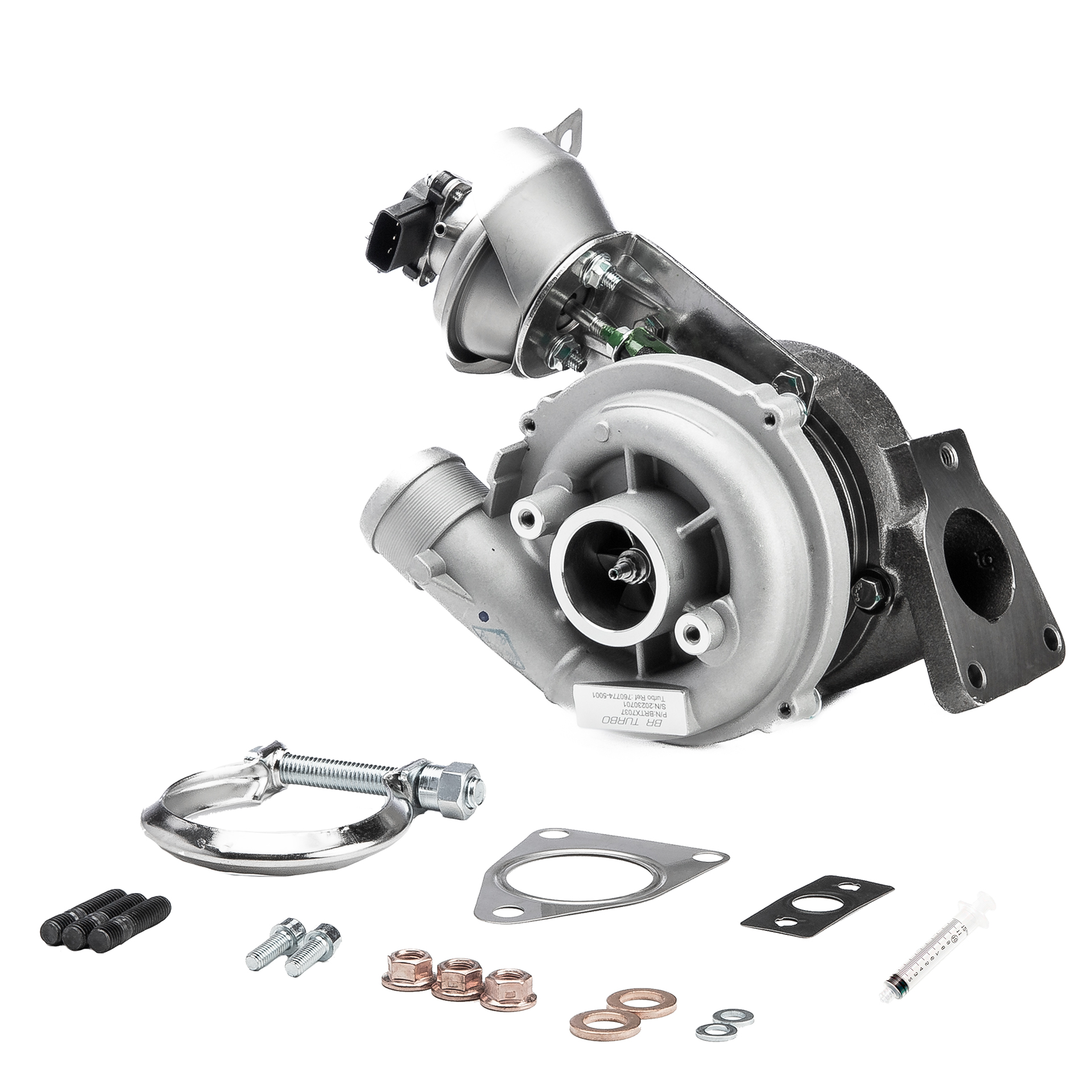 BR Turbo BRTX7037M Turbokompresorius FORD C-MAX (DM2) 136 AG dyzelinas kaina