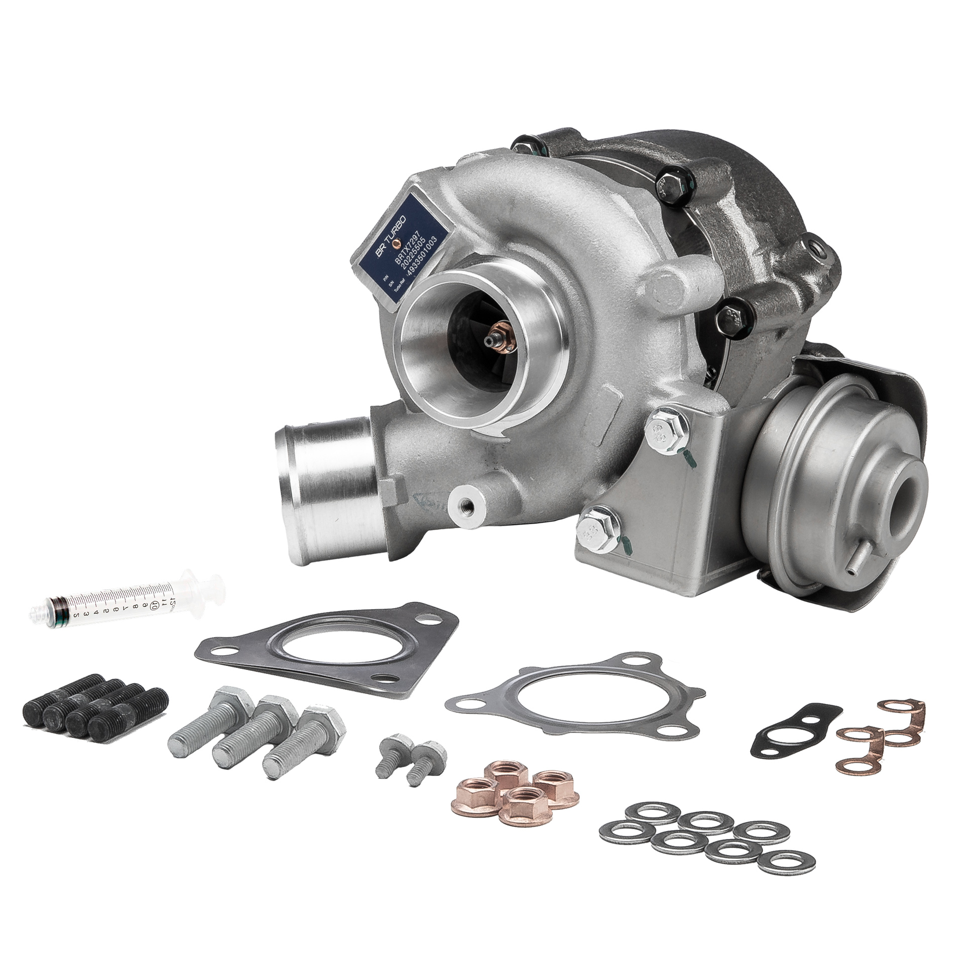BR Turbo BRTX7297M Turbolader MITSUBISHI Lancer 8 Limousine (CY_A, CZ_A) 116 HK Diesel hvad koster