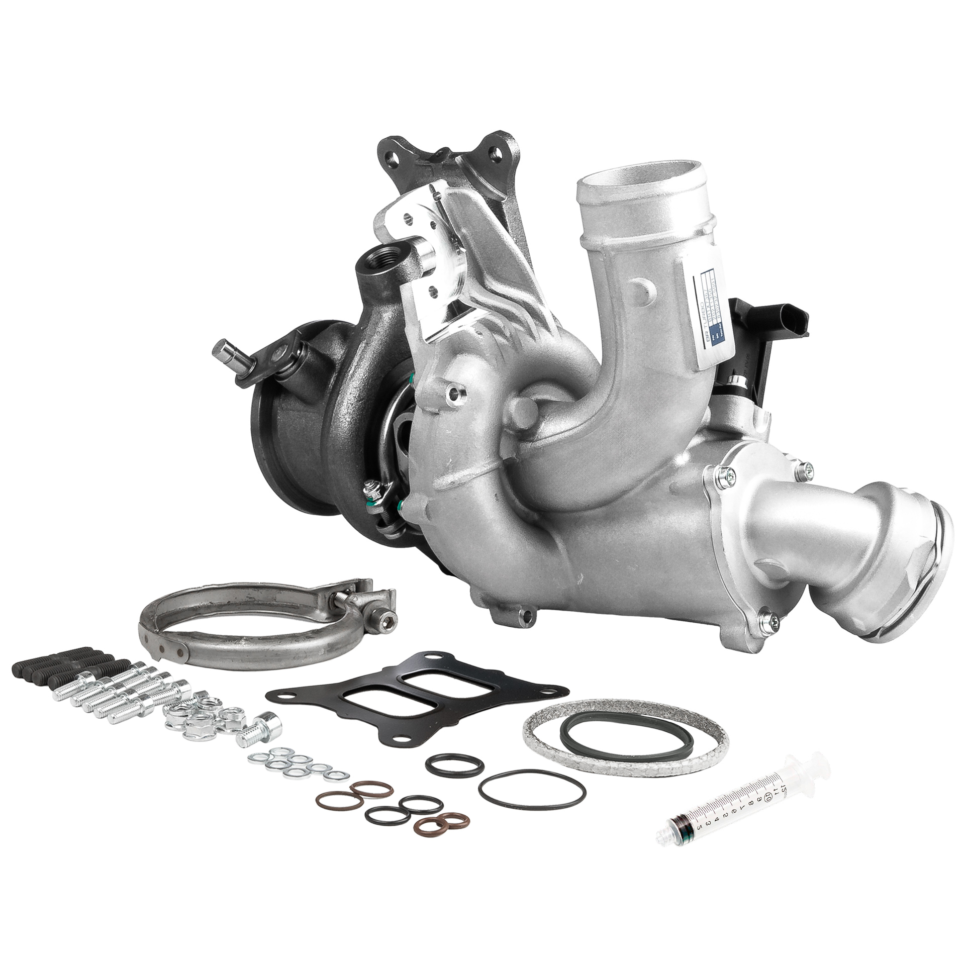 BR Turbo BRTX7367M: Turbolader NEW BR TURBO TURBOCHARGER WITH MOUNTING KIT mit Anbau-/Befestigungsmaterial