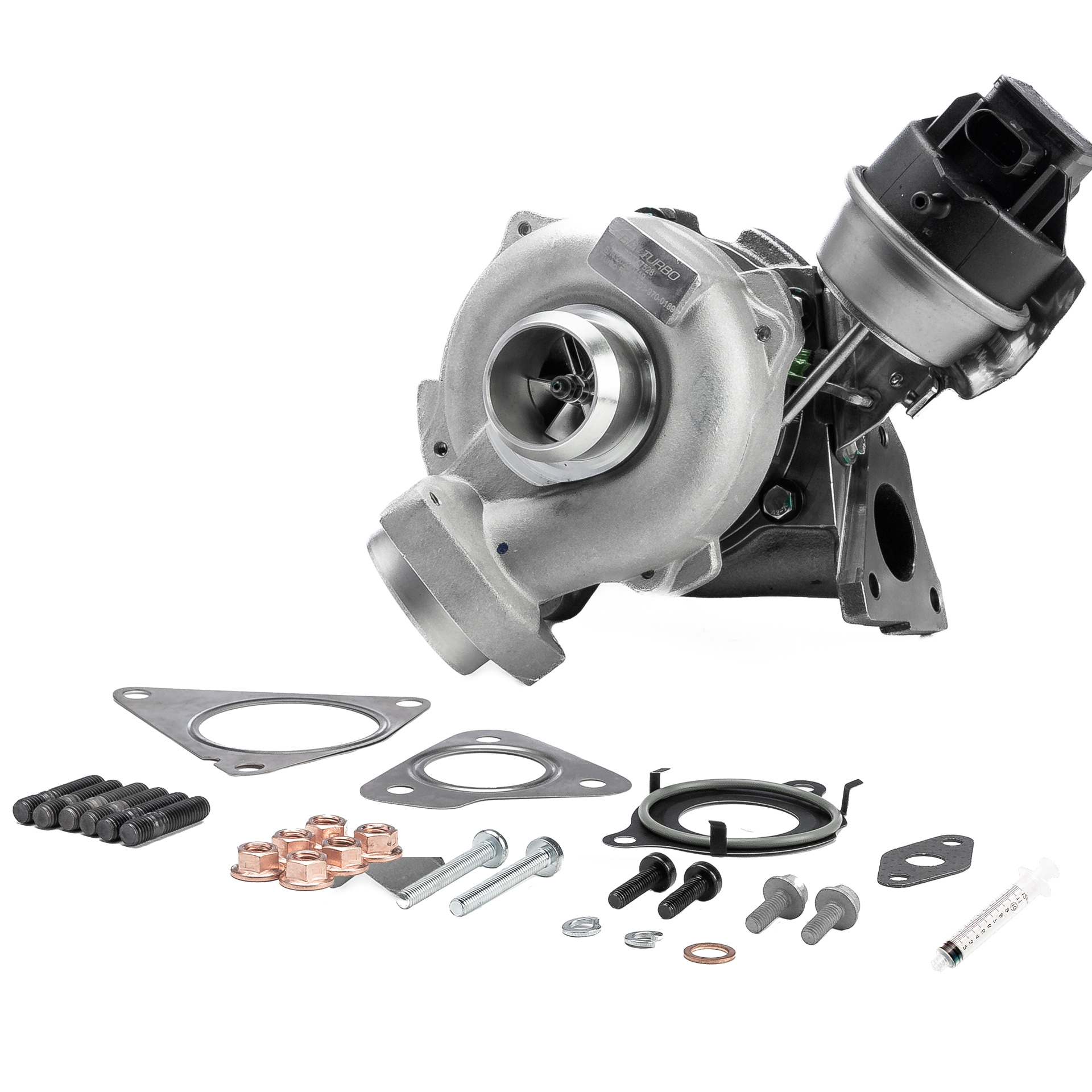 BR Turbo BRTX7528M Turbokompresorius AUDI A6 Sedanas (4F2, C6) 163 AG dyzelinas kaina