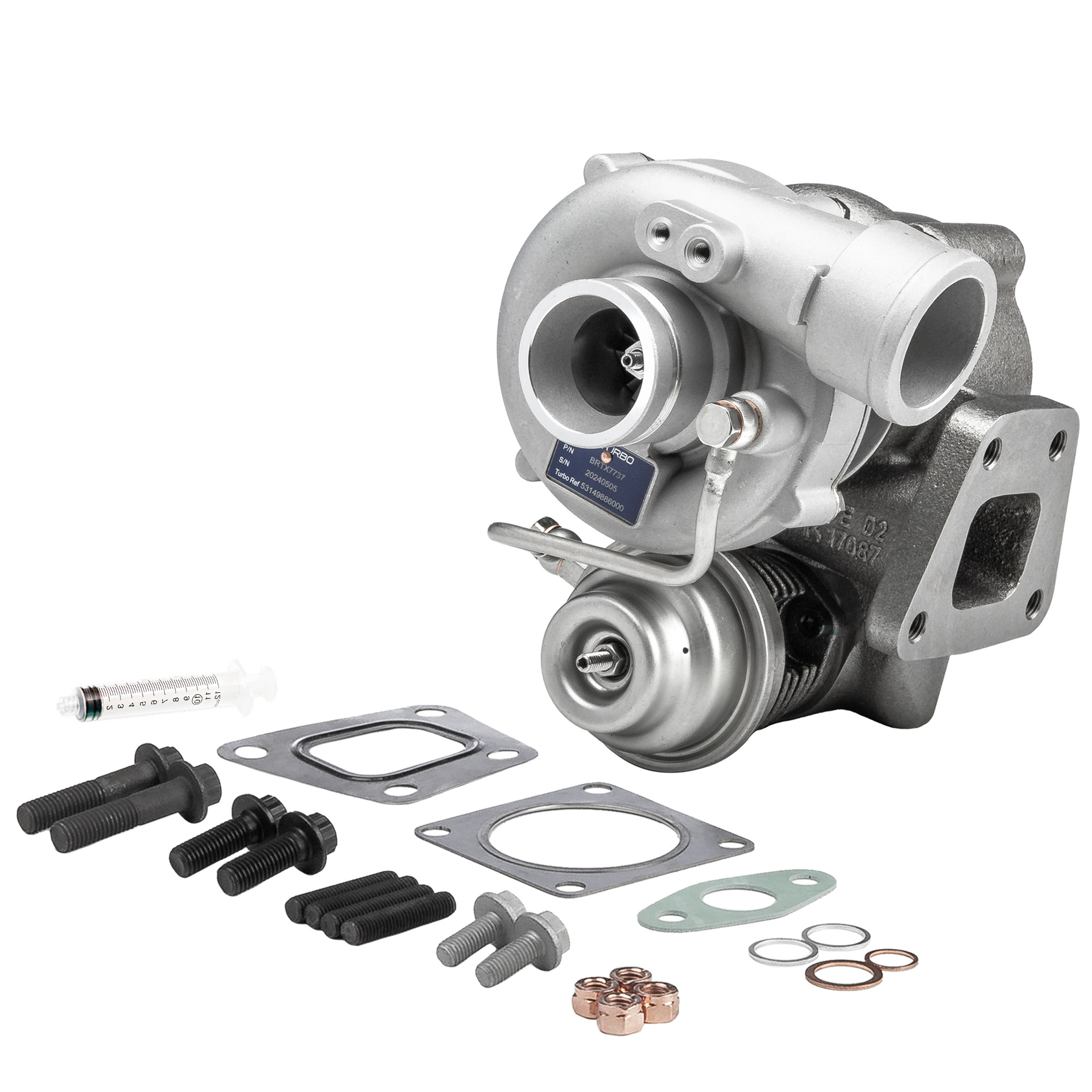 BR Turbo BRTX7737M Turbolader VW TRANSPORTER 3 Bus 1.6 TD Syncro 70 PS Diesel