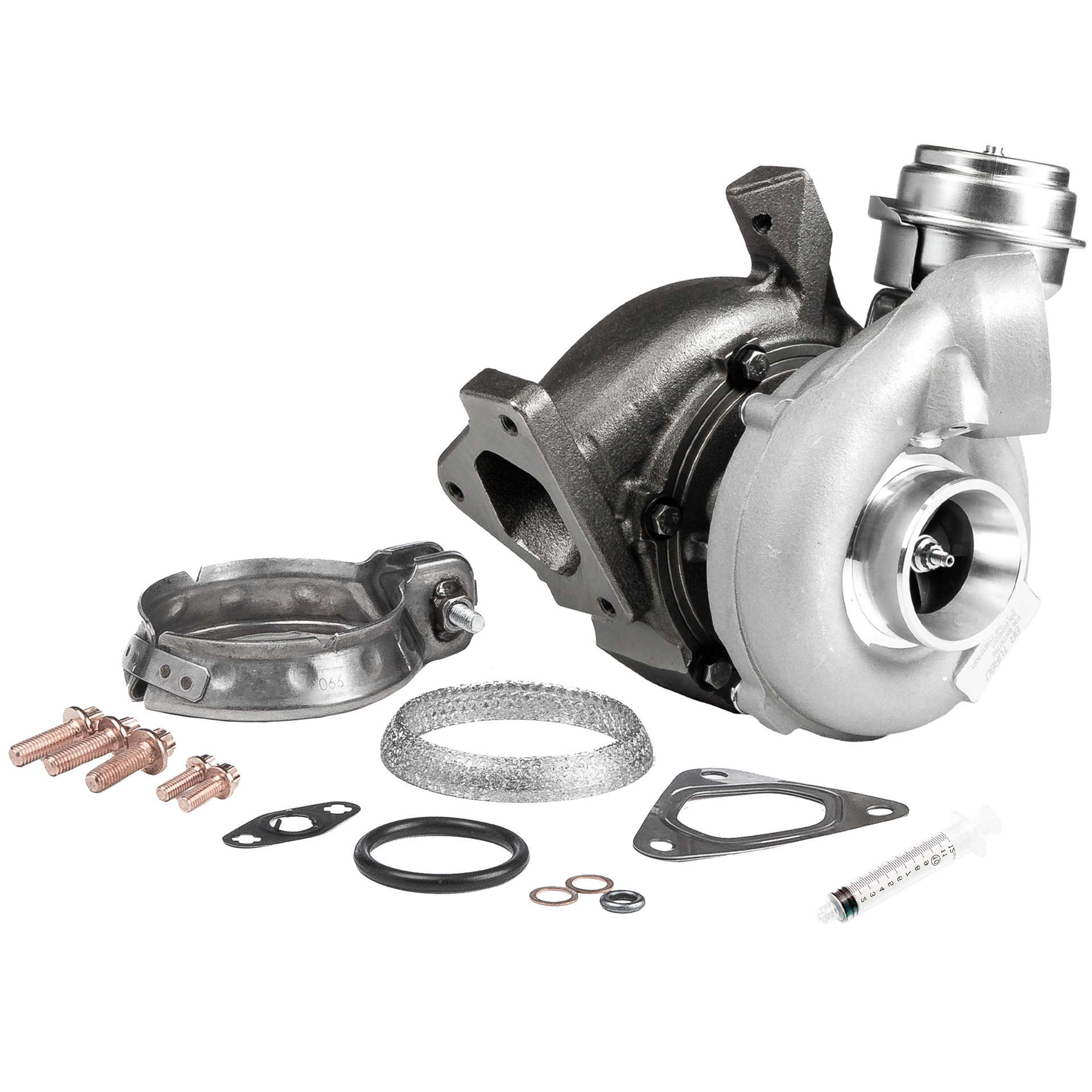 BR Turbo BRTX7793M: Turbosprężarka NEW BR TURBO TURBOCHARGER WITH MOUNTING KIT z materiałem montażowym/ mocującym