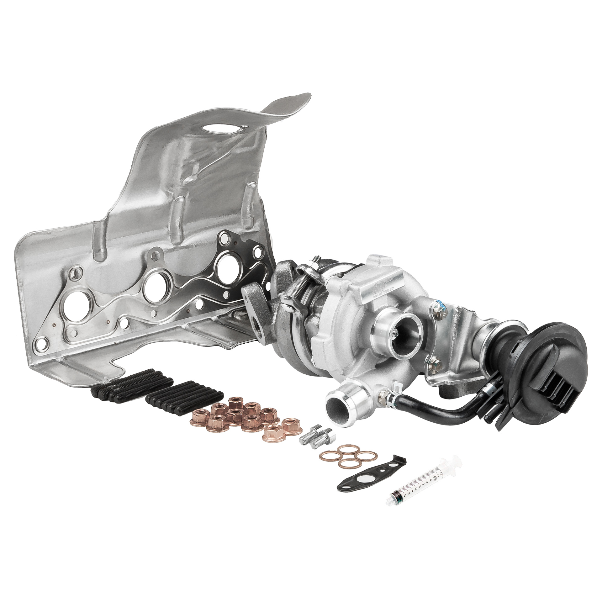 BR Turbo BRTX7799M: Turbolader NEW BR TURBO TURBOCHARGER WITH MOUNTING KIT mit Anbau-/Befestigungsmaterial