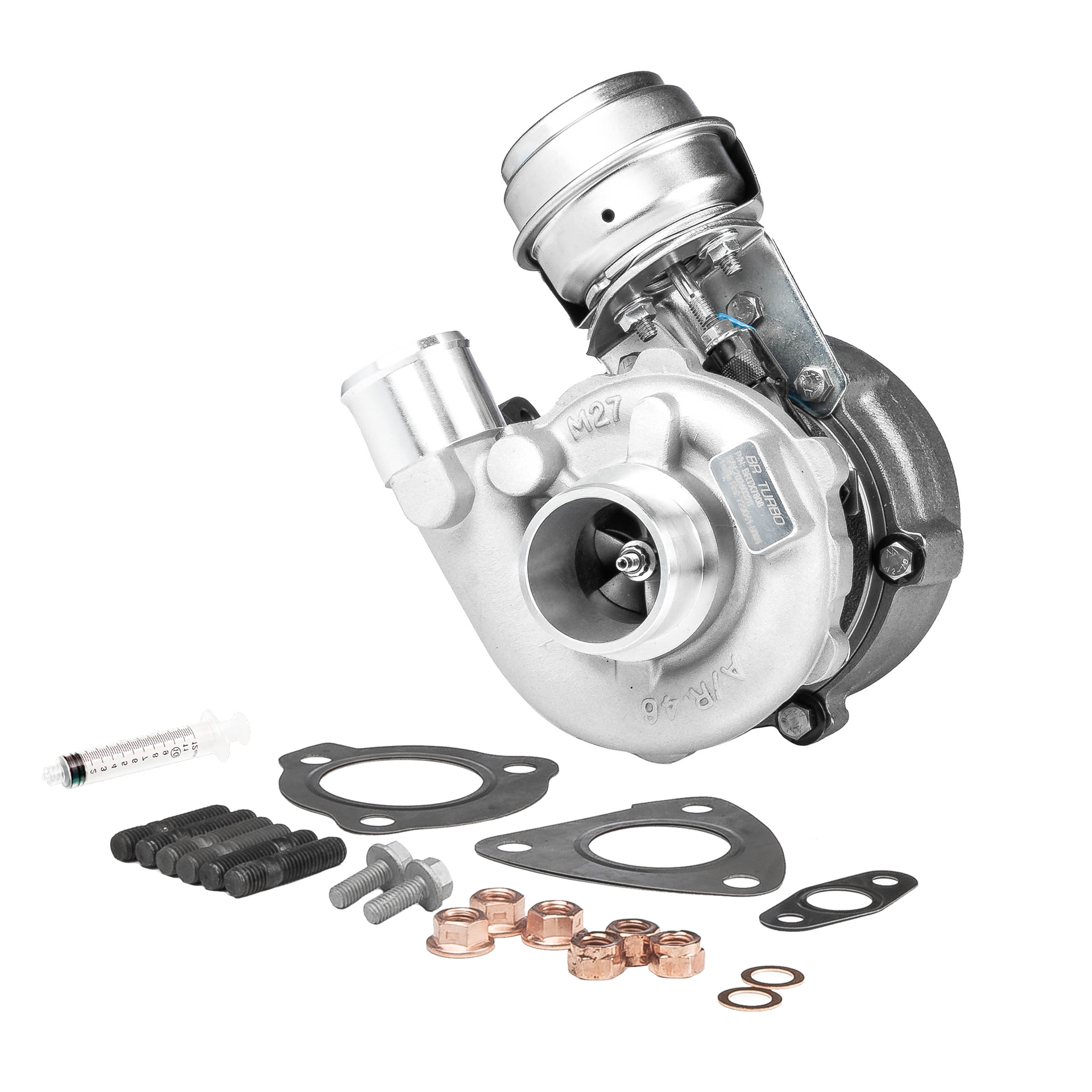 BR Turbo BRTX7808M: Turbocompresor NEW BR TURBO TURBOCHARGER WITH MOUNTING KIT con material de montaje/fijación