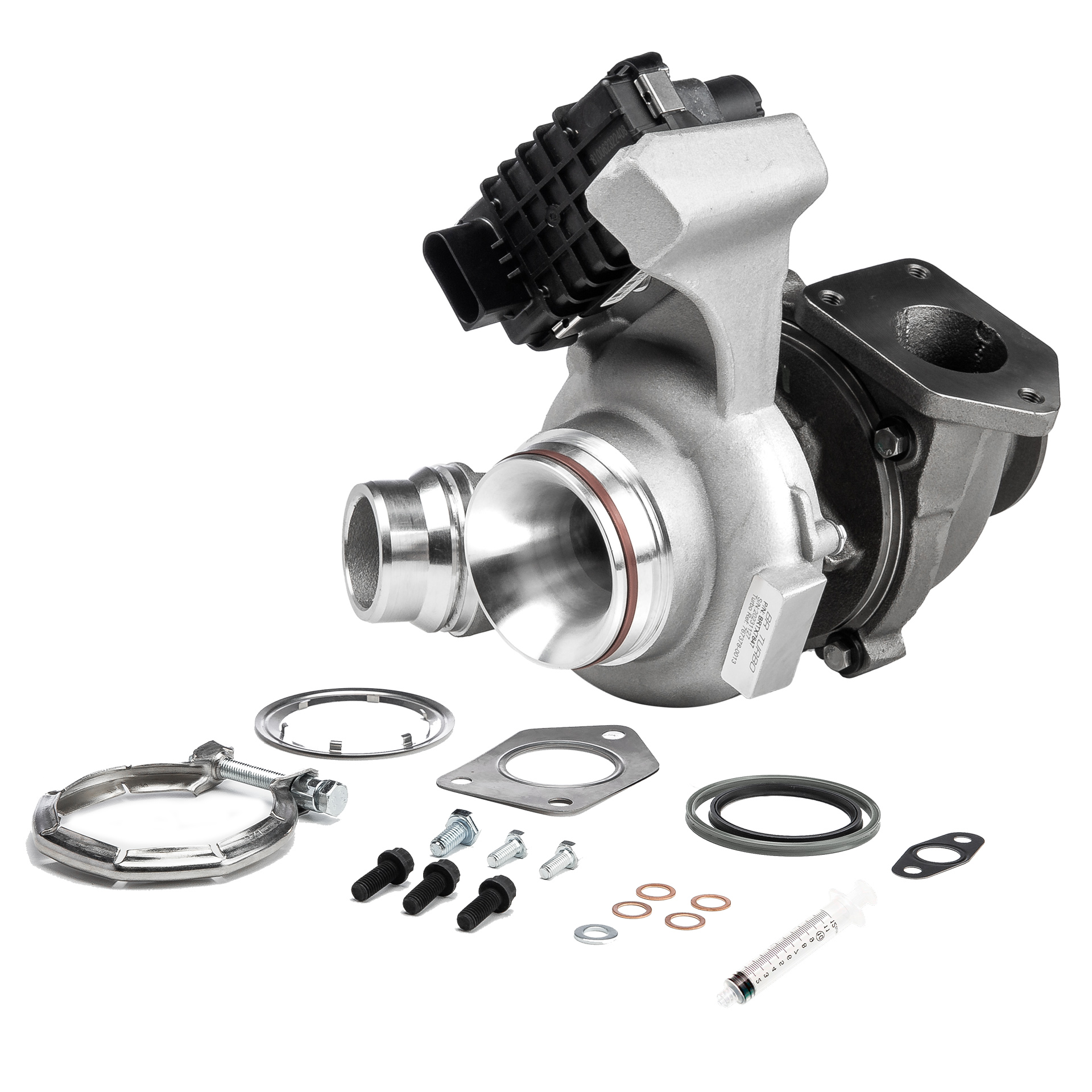 BR Turbo BRTX7847M: Turbolader NEW BR TURBO TURBOCHARGER WITH MOUNTING KIT mit Anbau-/Befestigungsmaterial
