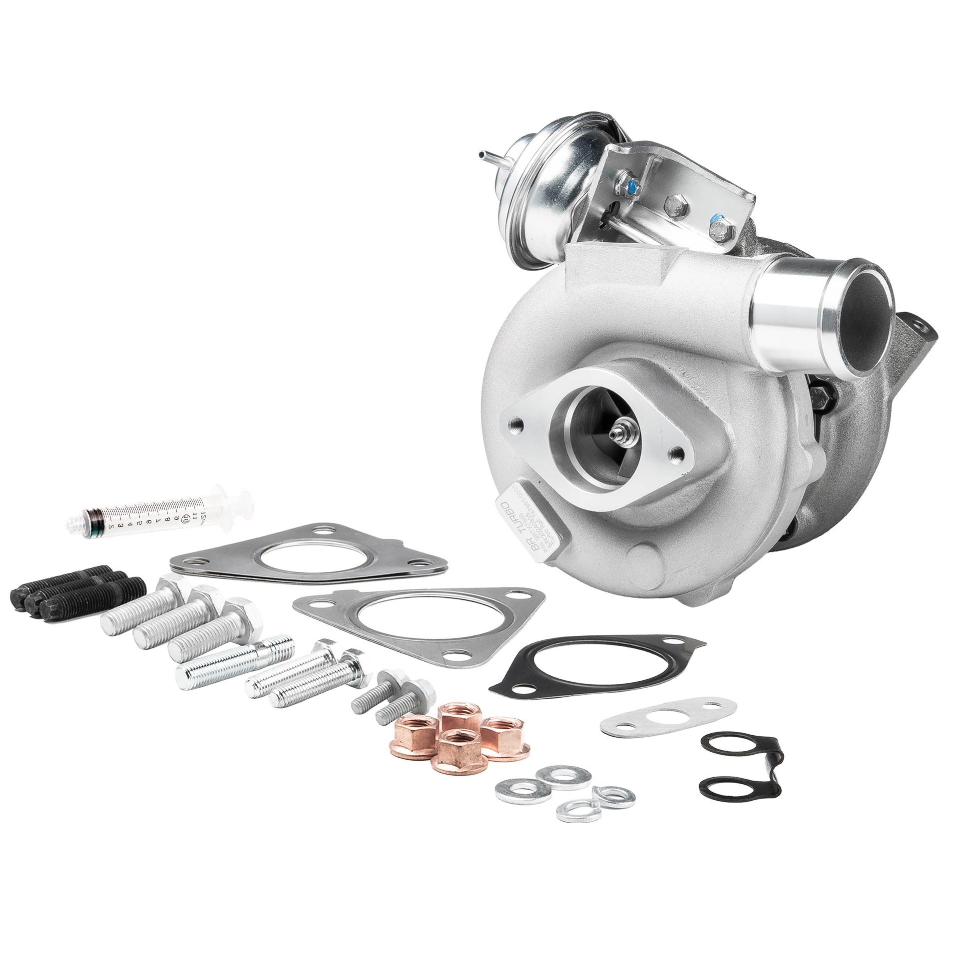 BR Turbo BRTX7848M: Turbolader NEW BR TURBO TURBOCHARGER WITH MOUNTING KIT mit Anbau-/Befestigungsmaterial