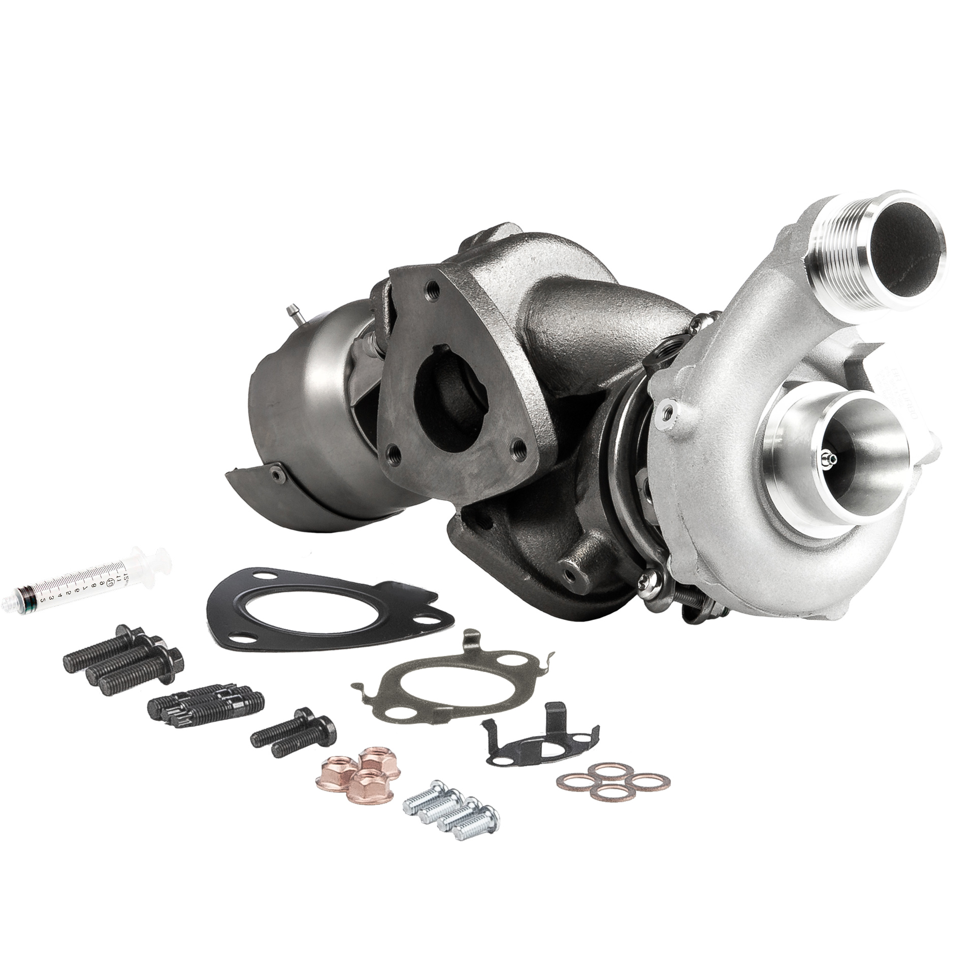 BR Turbo BRTX7862M: Turbolader NEW BR TURBO TURBOCHARGER WITH MOUNTING KIT mit Anbau-/Befestigungsmaterial