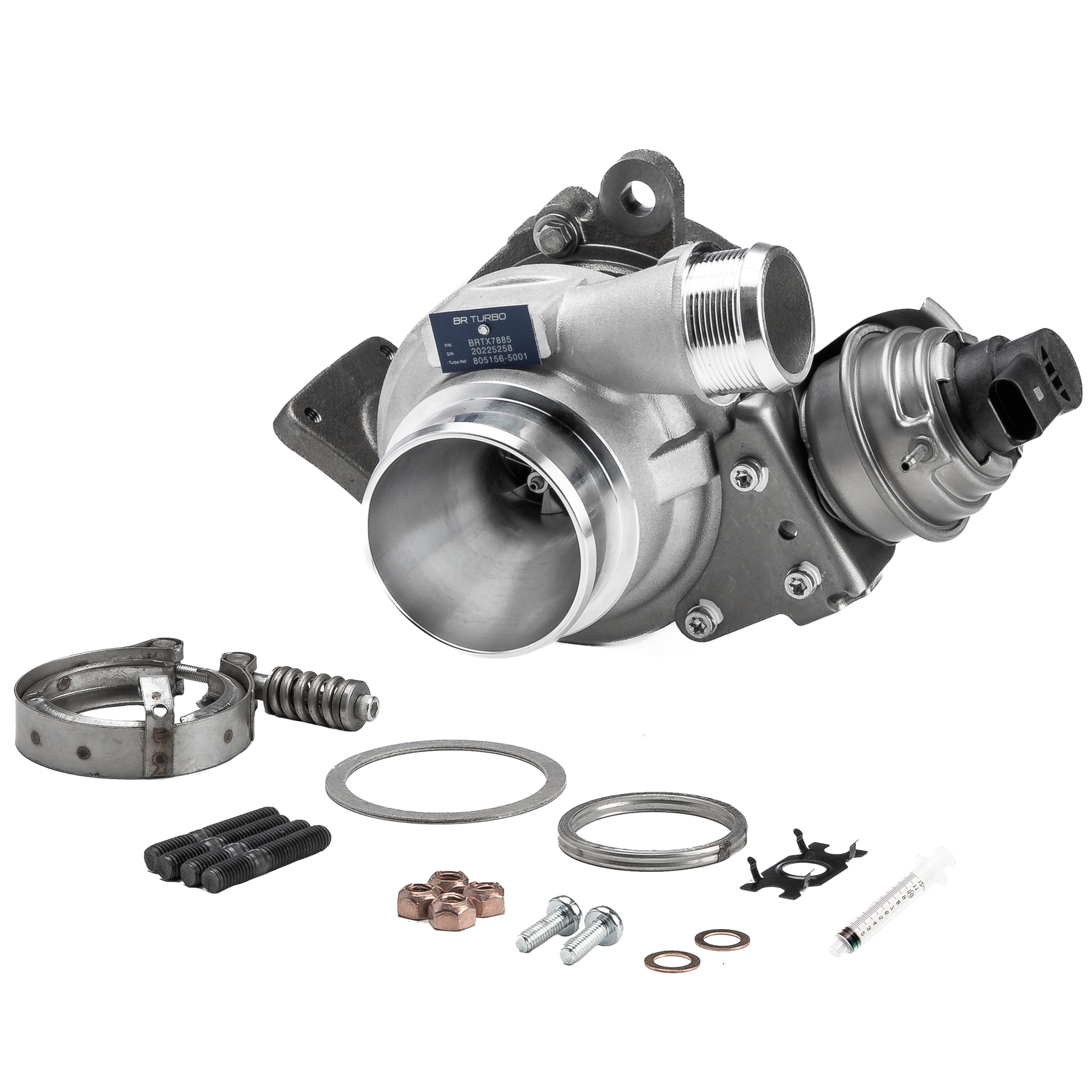 BR Turbo BRTX7885M Turbokompresorius VOLVO S60 II (134) 163 AG dyzelinas kaina