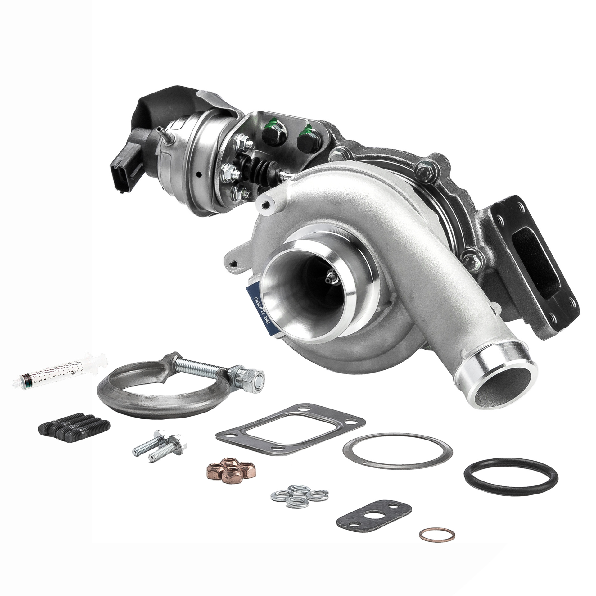 BR Turbo BRTX7889M: Turbolader NEW BR TURBO TURBOCHARGER WITH MOUNTING KIT mit Anbau-/Befestigungsmaterial