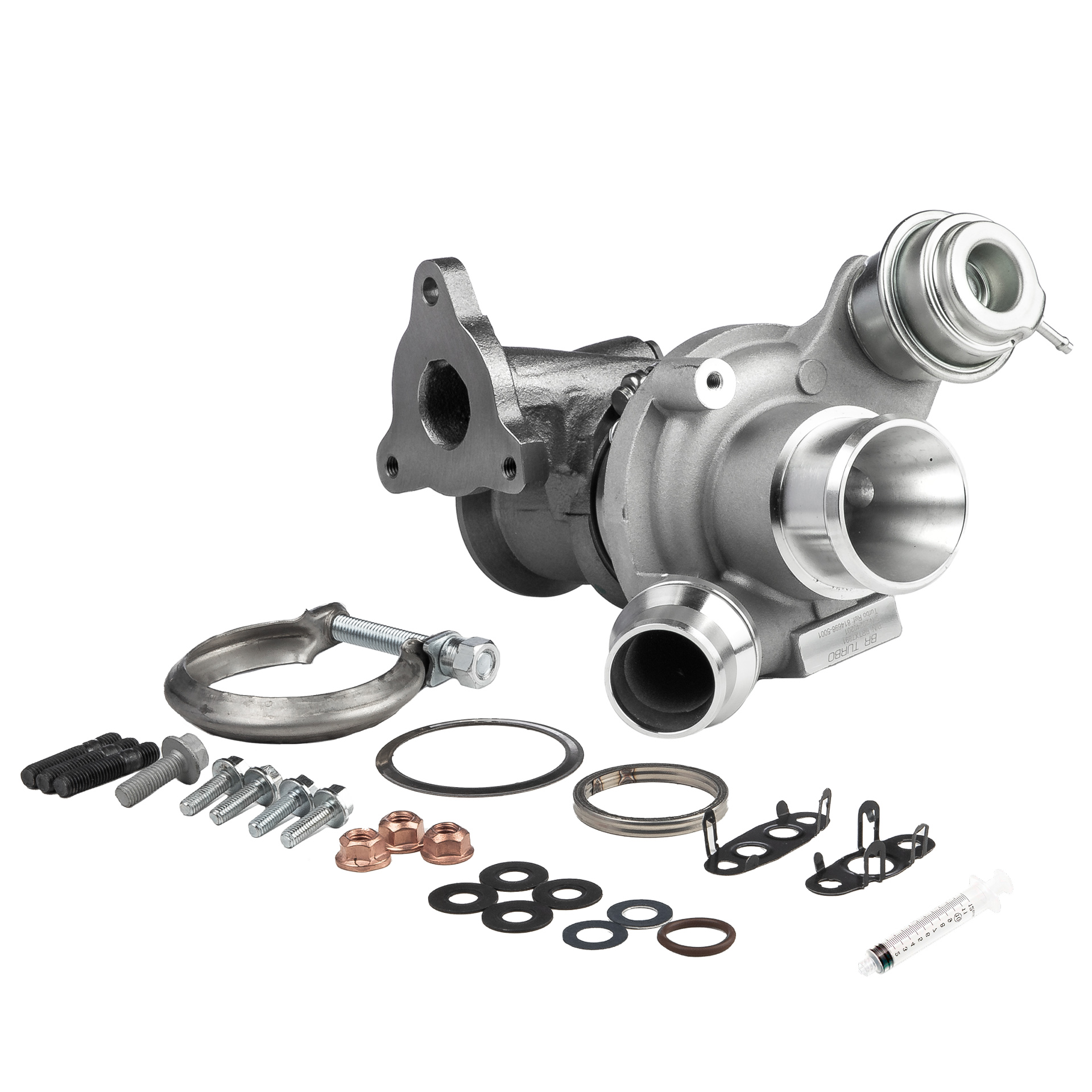 BR Turbo BRTX7891M: Turbolader NEW BR TURBO TURBOCHARGER WITH MOUNTING KIT mit Anbau-/Befestigungsmaterial