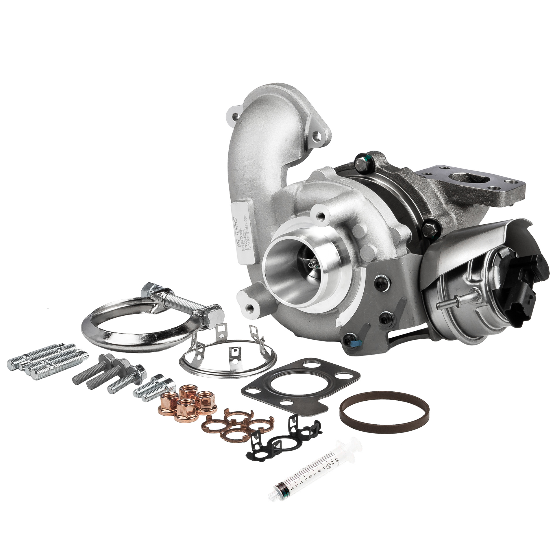 BR Turbo BRTX7894M Turbokompresorius FORD C-Max 2 (DXA/CB7, DXA/CEU) 120 AG dyzelinas kaina