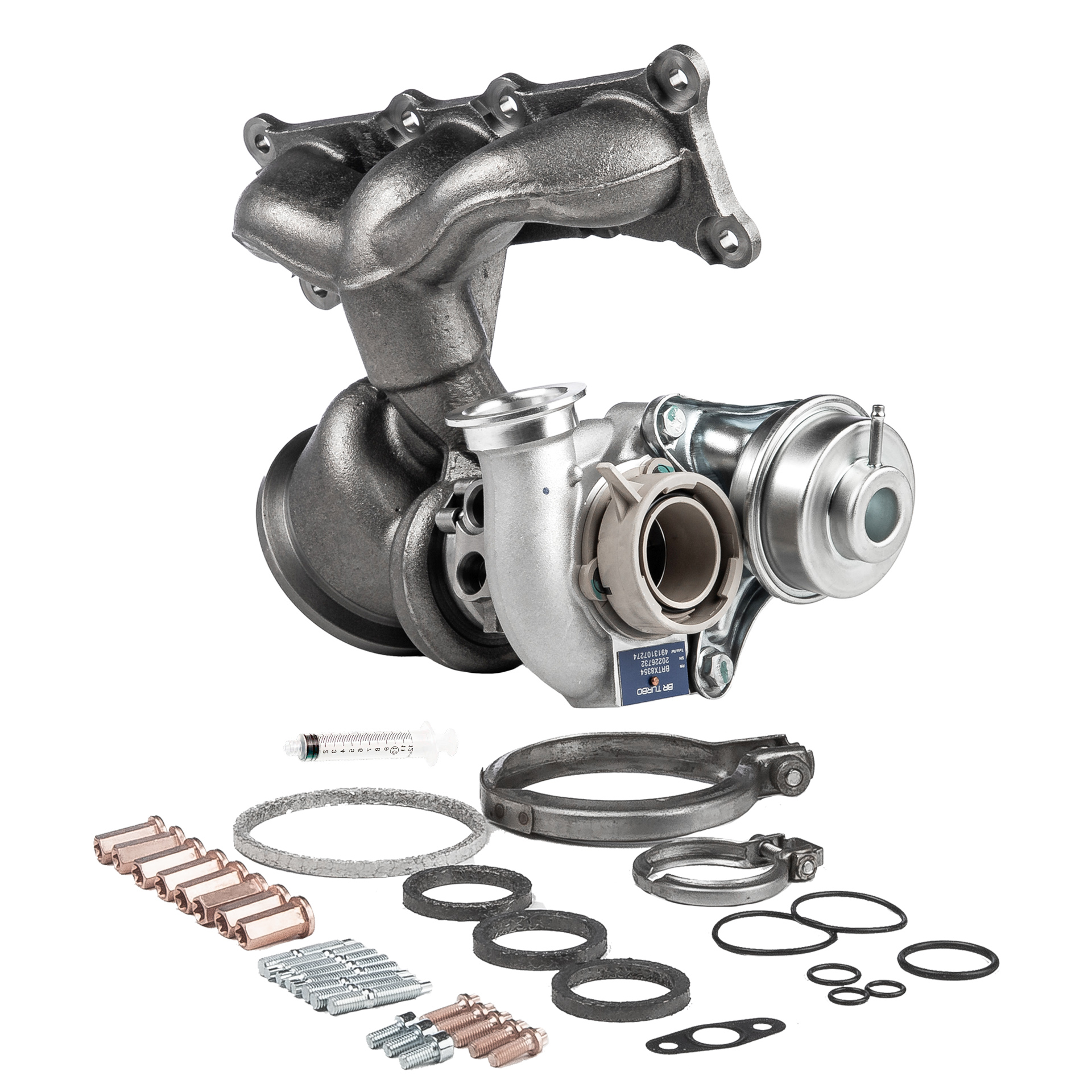 BR Turbo BRTX8354M Турбокомпресор BMW 7 (F01, F02, F03, F04) 326 K.C. бензин цена