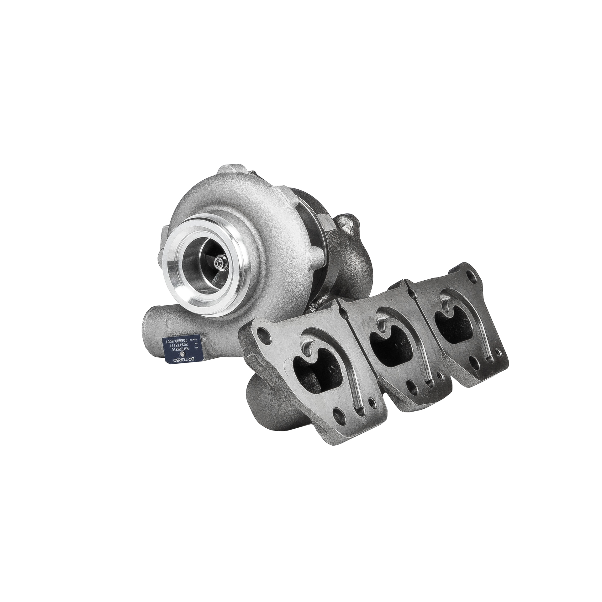 BR Turbo BRTX9316: Turbolader NEW BR TURBO TURBOCHARGER WITH GASKET KIT inkl. Dichtungssatz