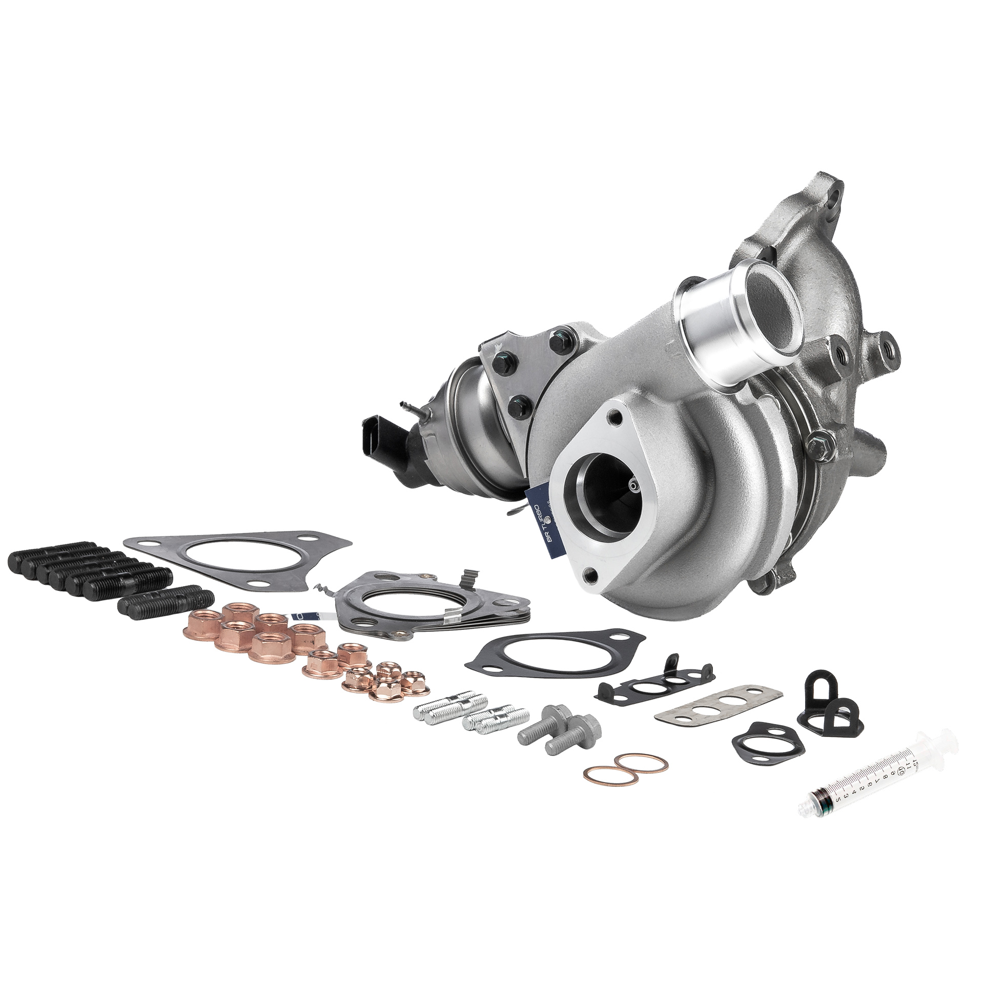 BR Turbo BRTX9595M: Turbolader NEW BR TURBO TURBOCHARGER WITH MOUNTING KIT mit Anbau-/Befestigungsmaterial