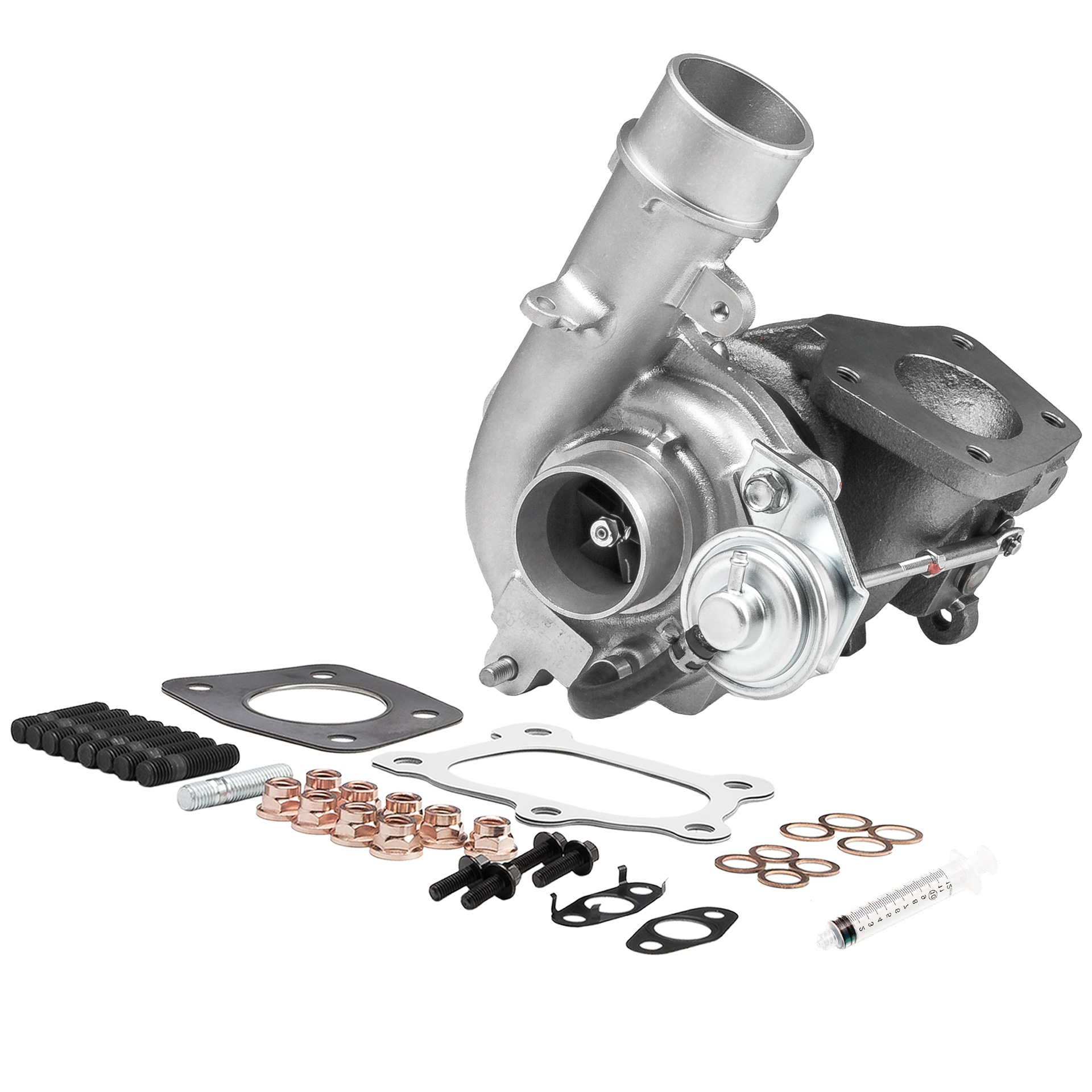 BR Turbo K0422-582RSM: Turbolader REMANUFACTURED TURBOCHARGER WITH MOUNTING KIT mit Anbau-/Befestigungsmaterial