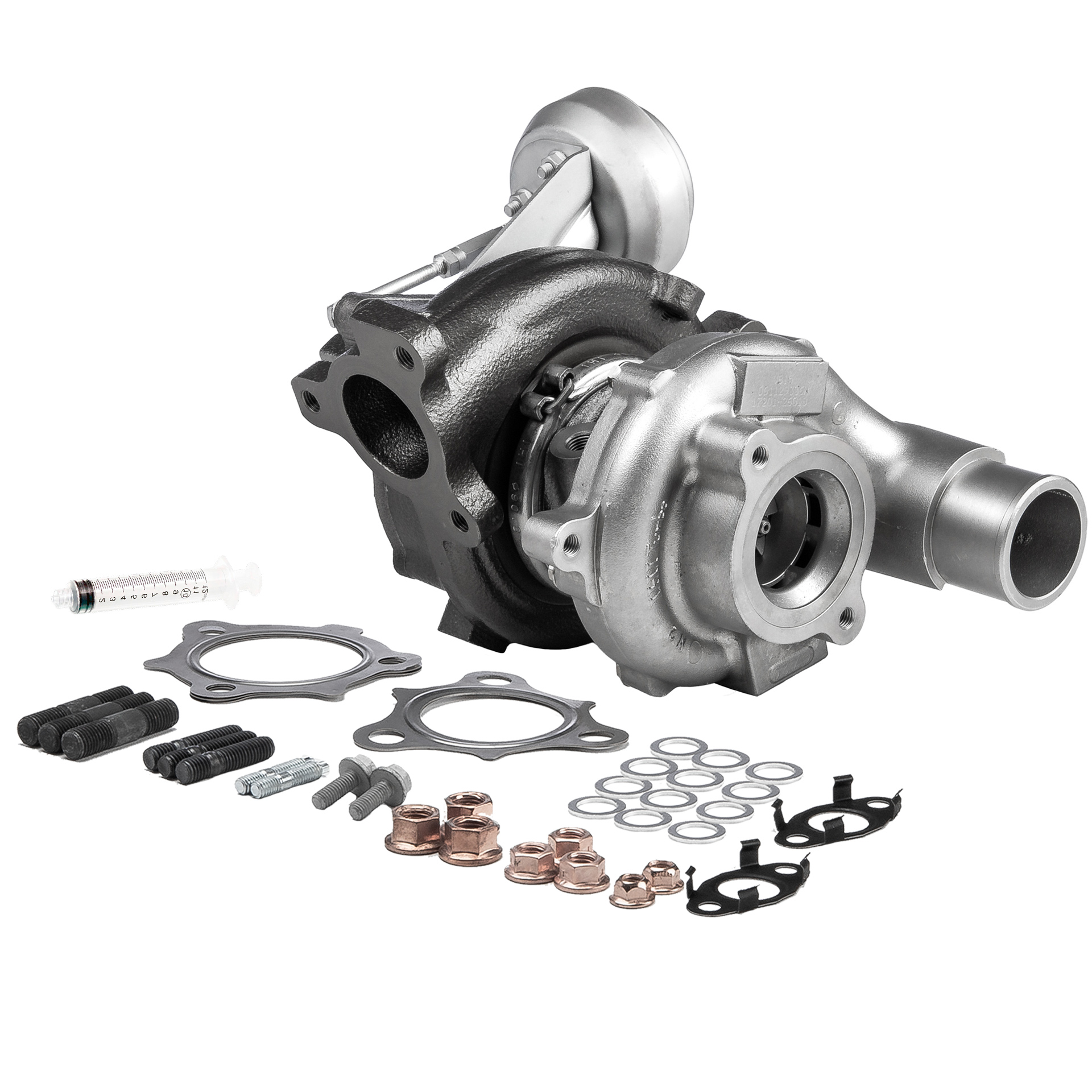 BR Turbo VB15RSM: Turbolader REMANUFACTURED TURBOCHARGER WITH MOUNTING KIT mit Anbau-/Befestigungsmaterial