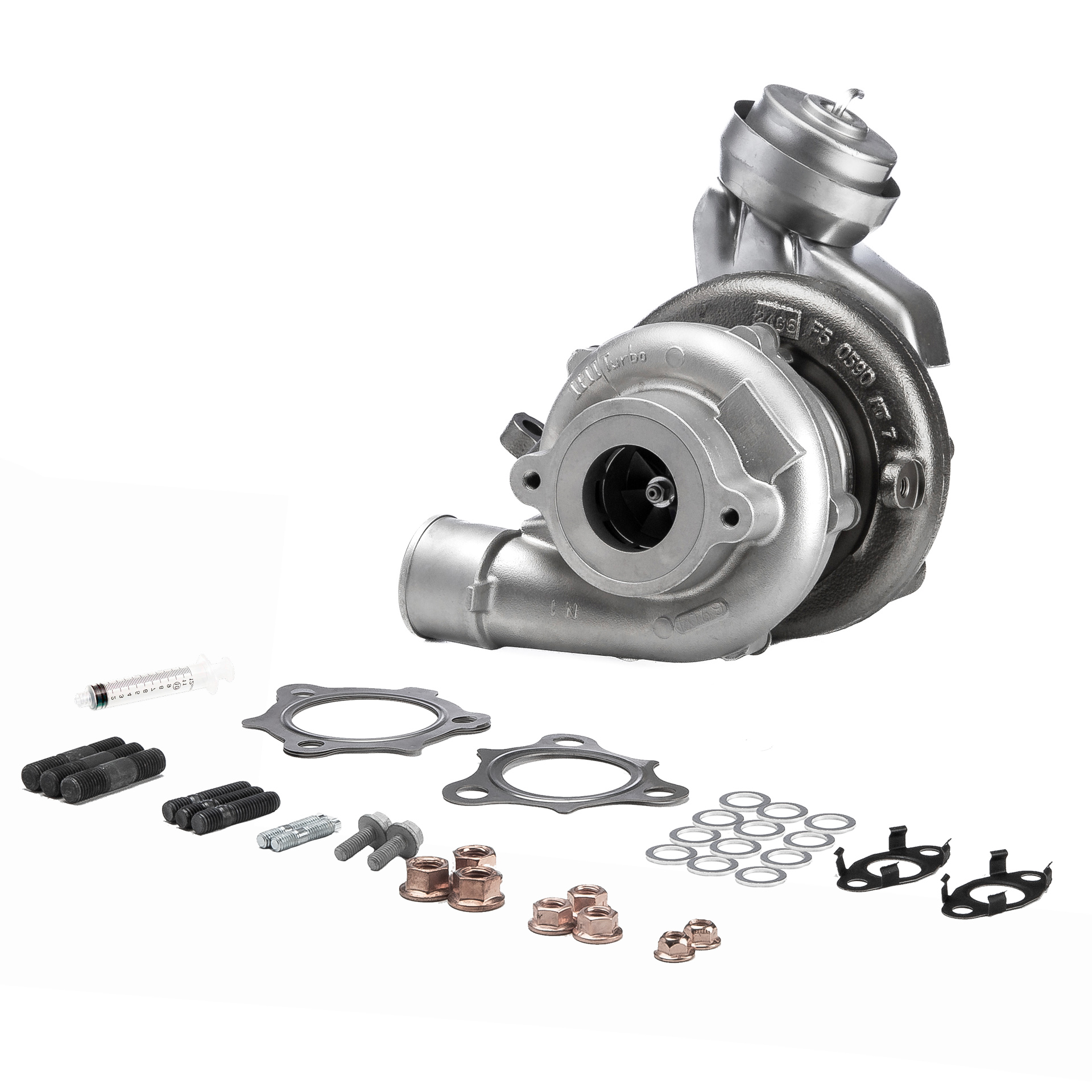 BR Turbo VB16RSM: Turbolader REMANUFACTURED TURBOCHARGER WITH MOUNTING KIT mit Anbau-/Befestigungsmaterial
