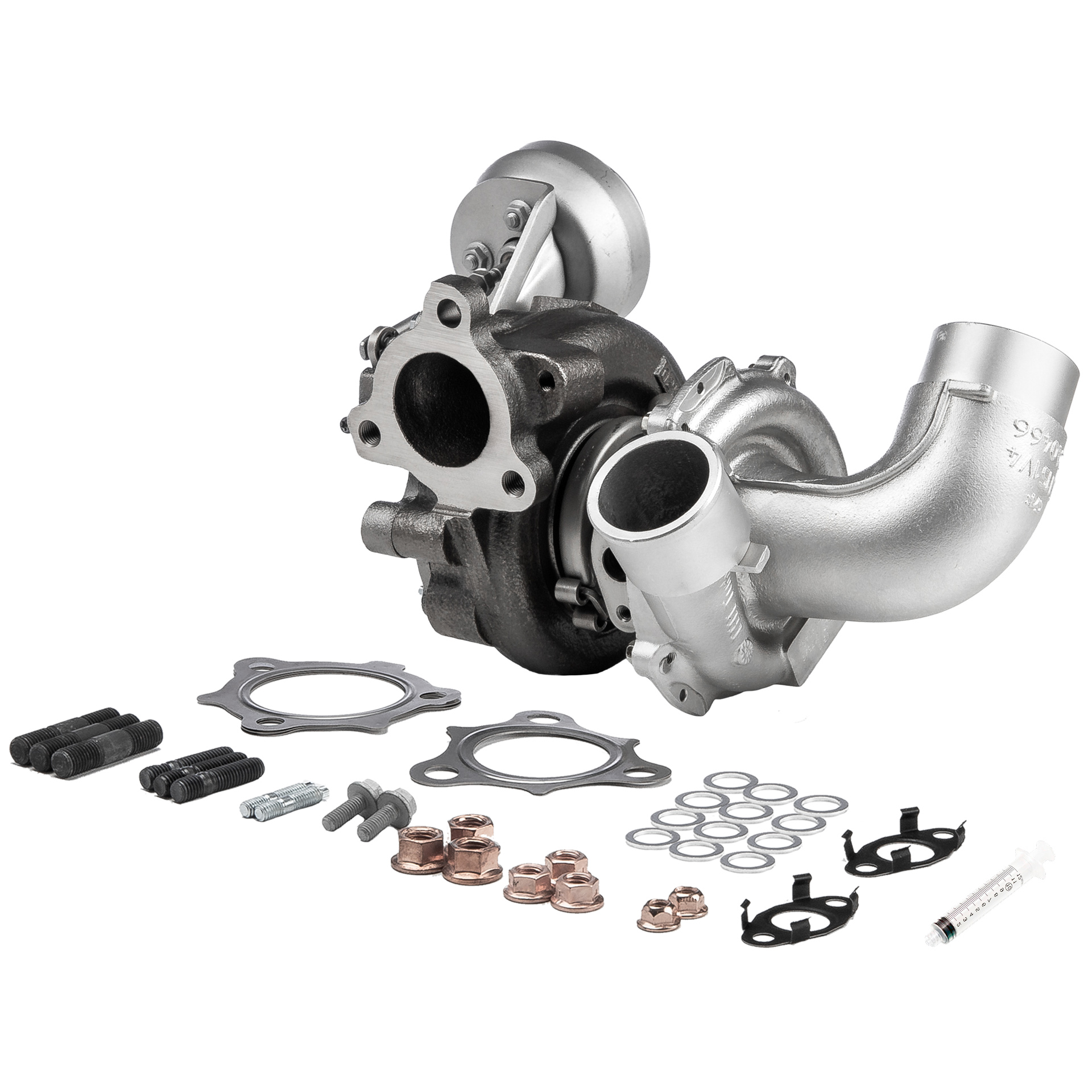 BR Turbo VB21RSM: Turbolader REMANUFACTURED TURBOCHARGER WITH MOUNTING KIT mit Anbau-/Befestigungsmaterial