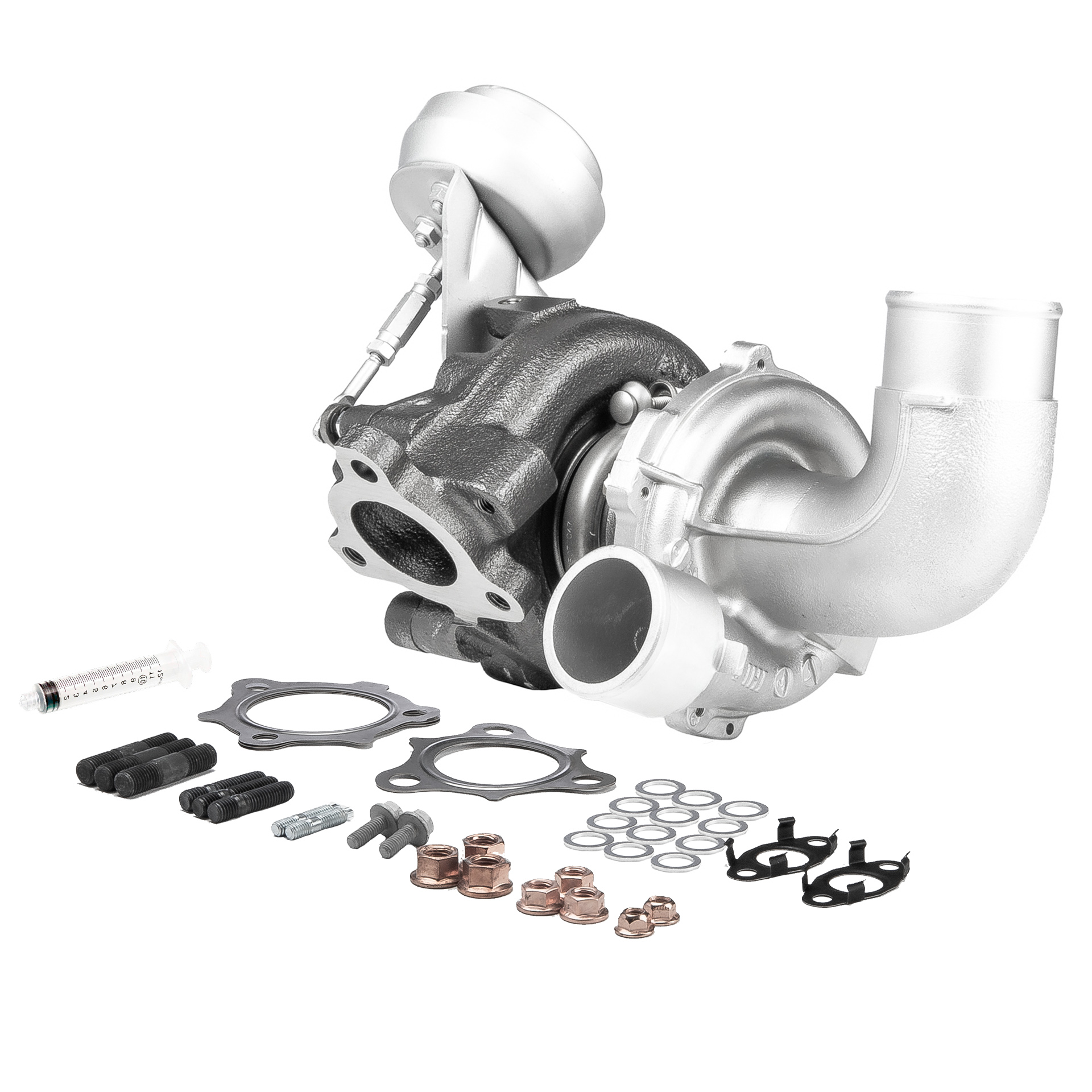 BR Turbo VB28RSM: Turbolader REMANUFACTURED TURBOCHARGER WITH MOUNTING KIT mit Anbau-/Befestigungsmaterial