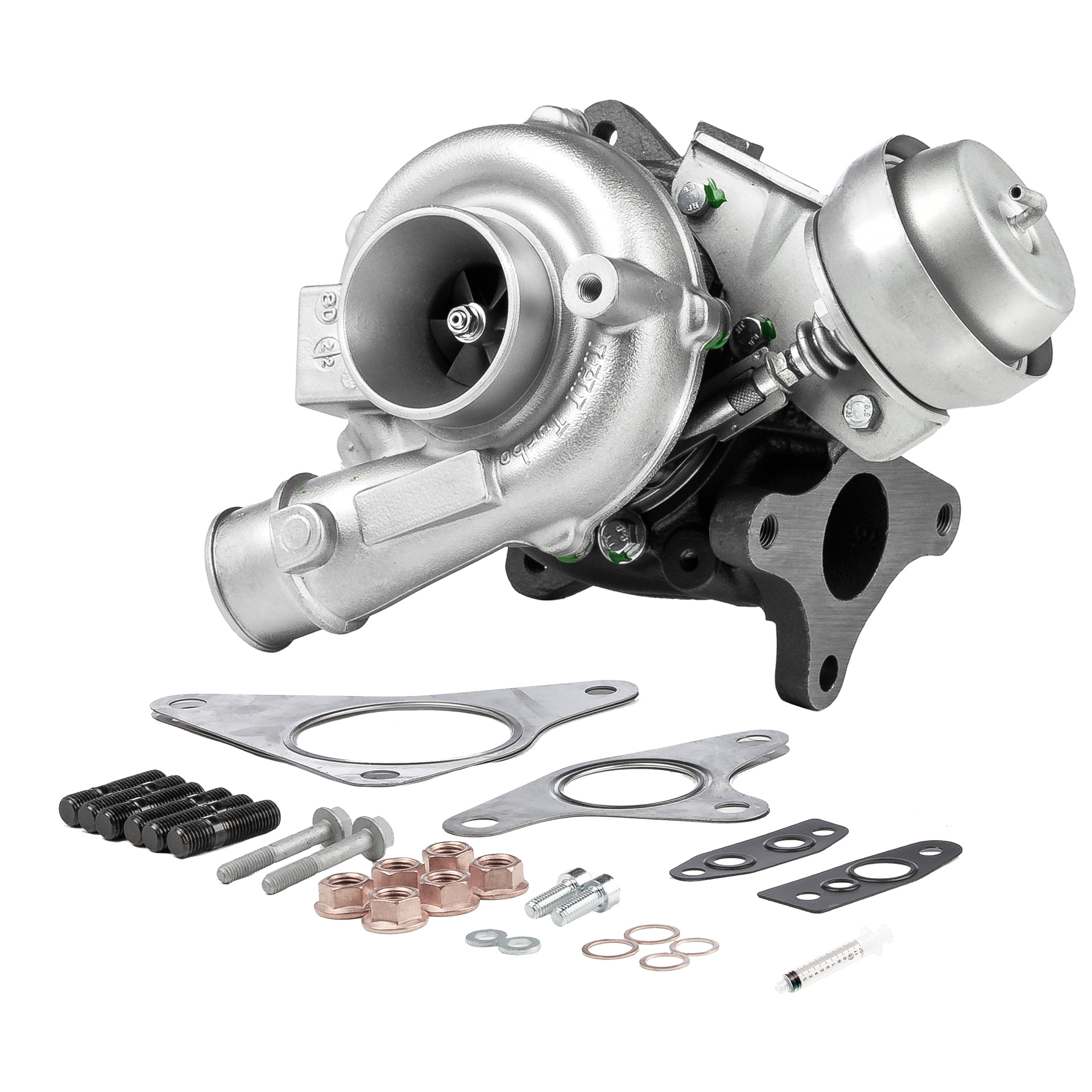 BR Turbo VF50RSM: Turbolader REMANUFACTURED TURBOCHARGER WITH MOUNTING KIT mit Anbau-/Befestigungsmaterial