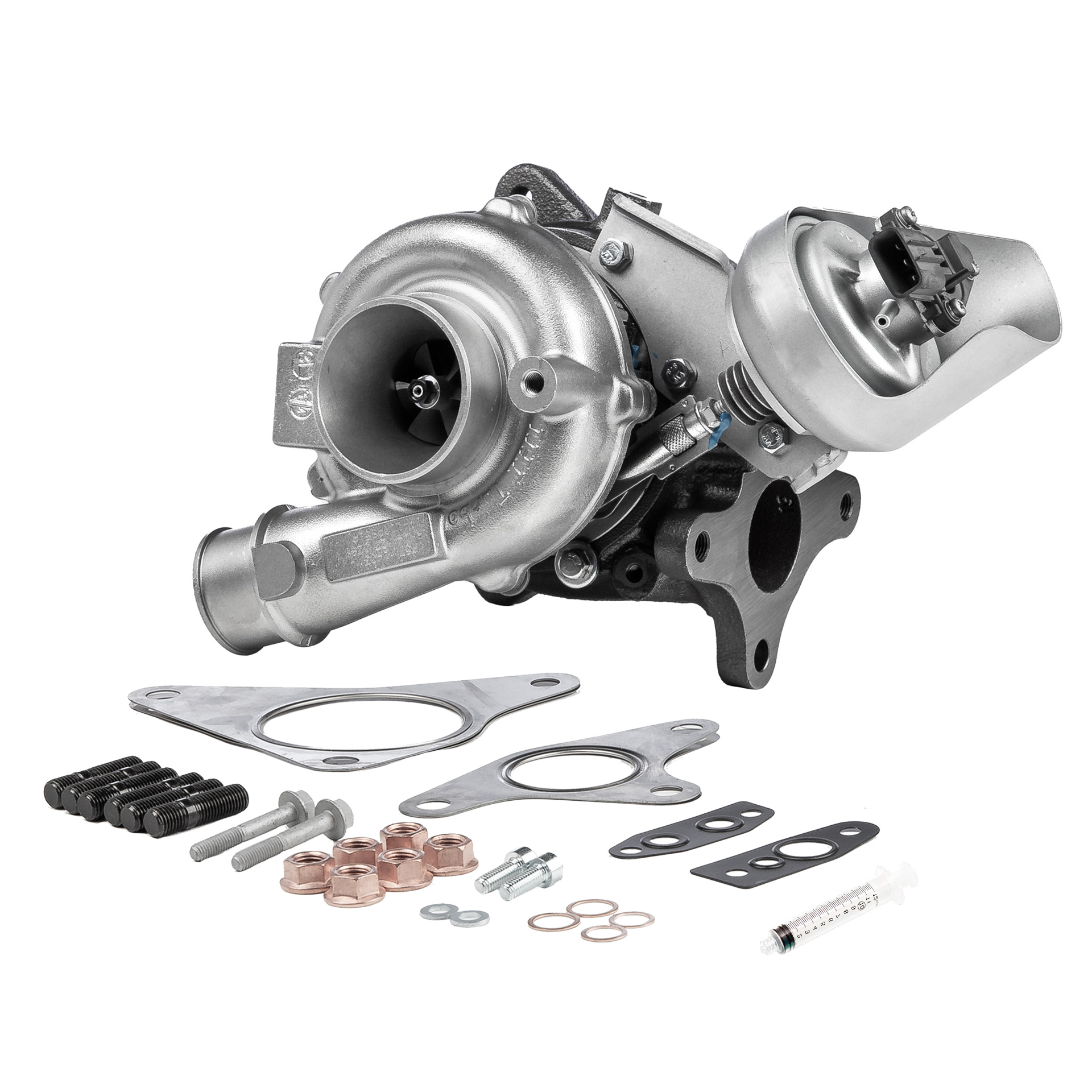 BR Turbo VF57RSM: Turbolader REMANUFACTURED TURBOCHARGER WITH MOUNTING KIT mit Anbau-/Befestigungsmaterial