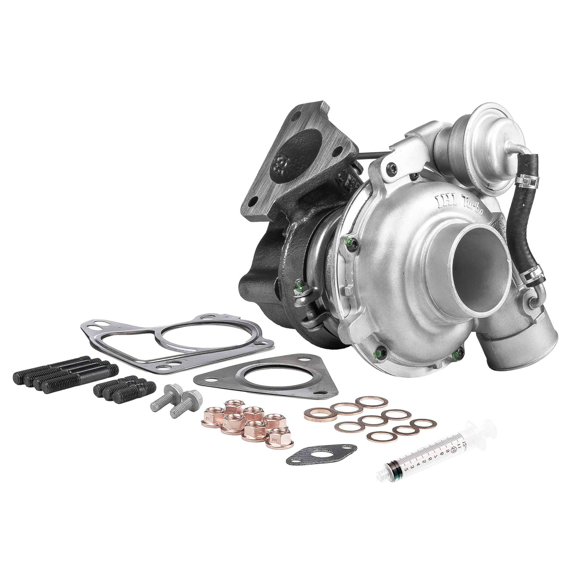 BR Turbo VIDSRSM: Turbocompresor REMANUFACTURED TURBOCHARGER WITH MOUNTING KIT con material de montaje/fijación