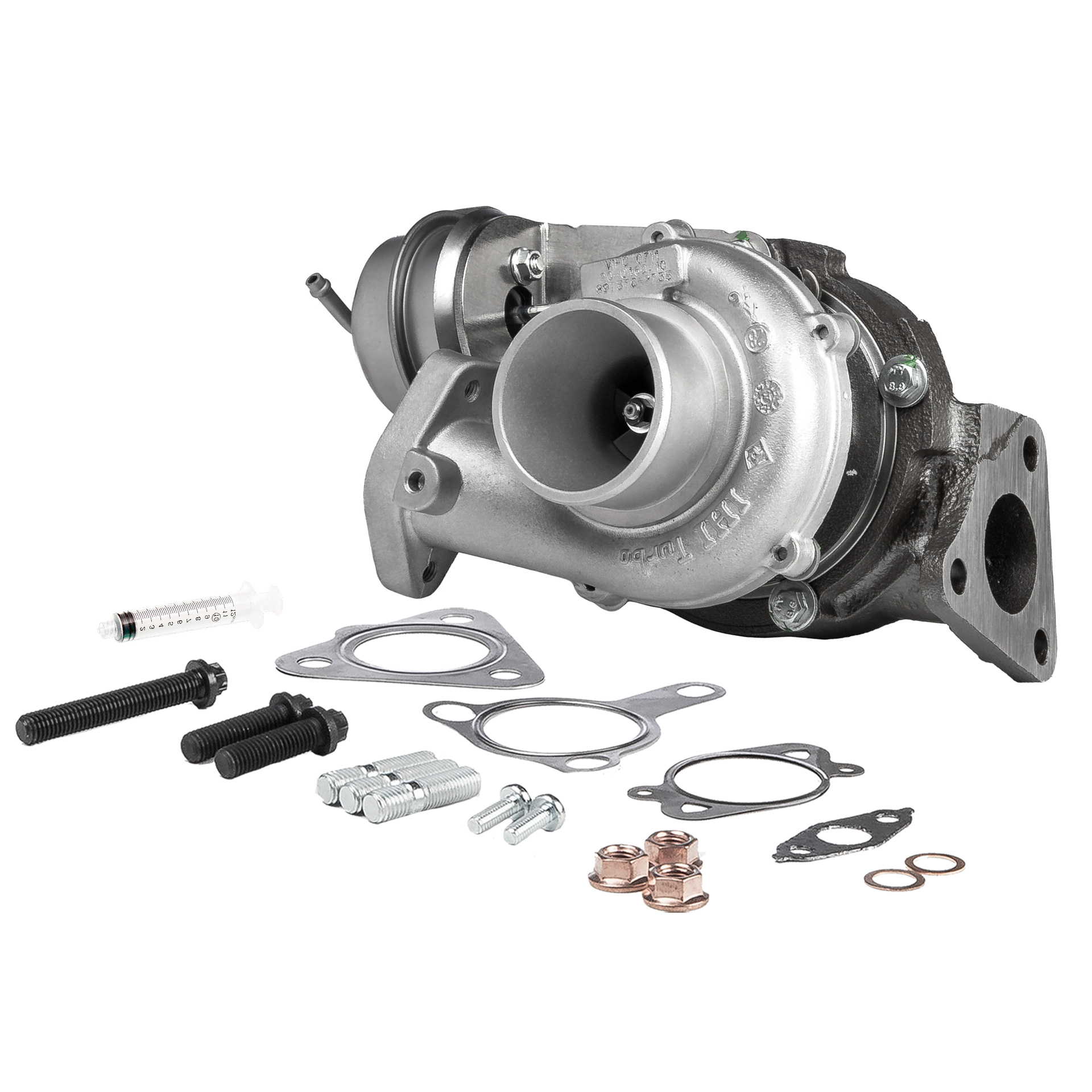 BR Turbo VIFCRSM: Turbolader REMANUFACTURED TURBOCHARGER WITH MOUNTING KIT mit Anbau-/Befestigungsmaterial